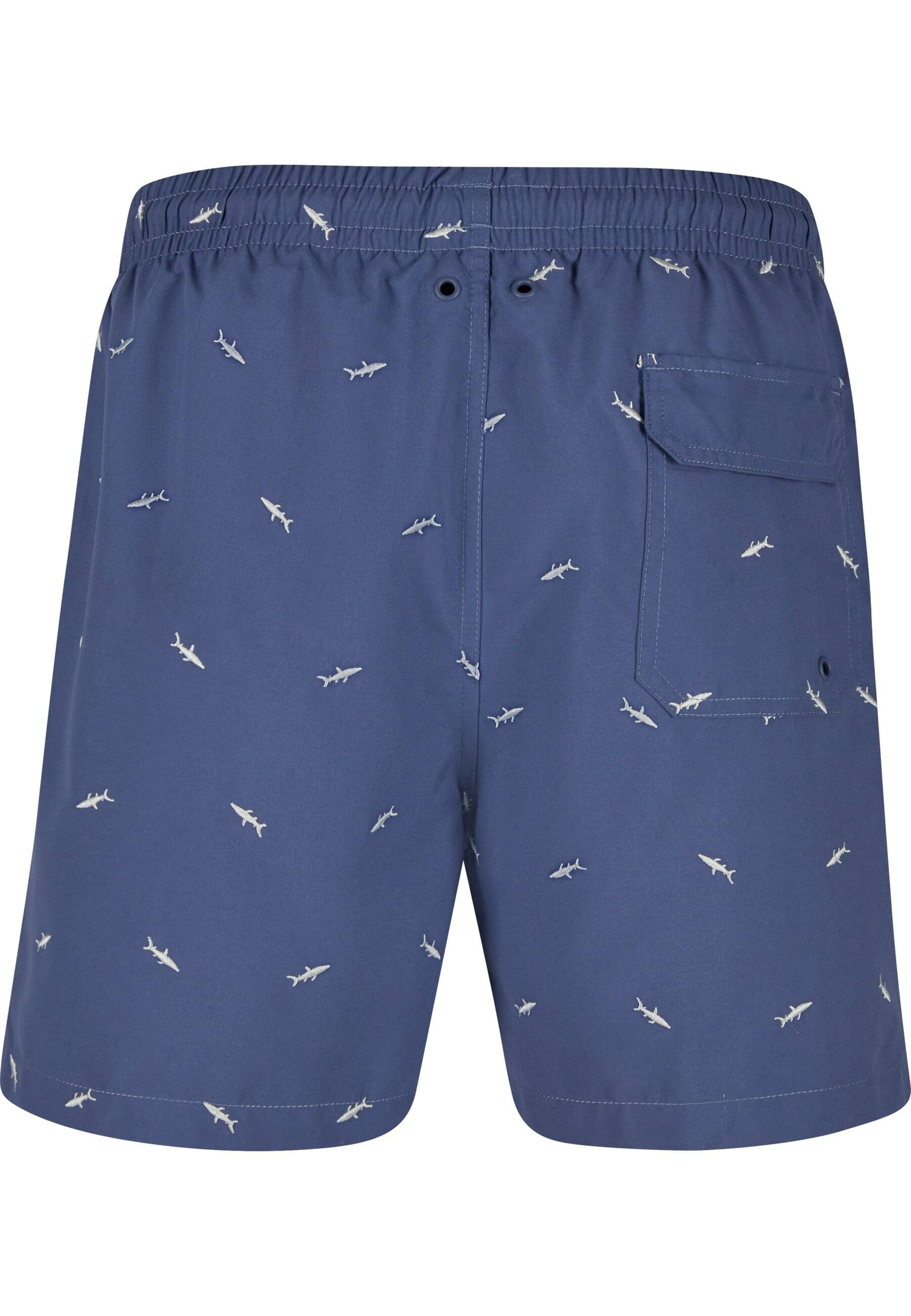 URBAN CLASSICS Badeshorts »Urban Classics Herren Embroidery Swim Shorts«