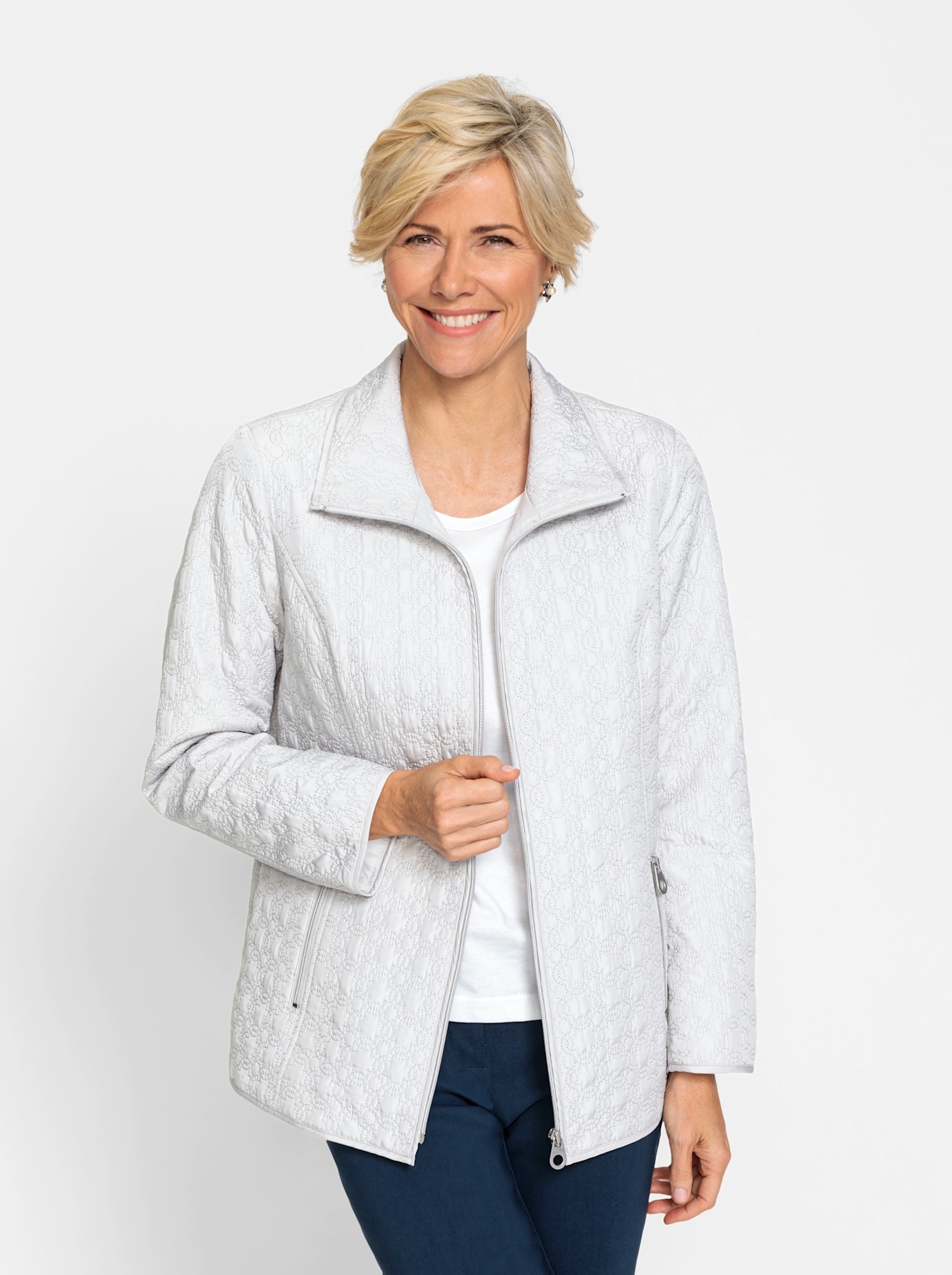 Classic Steppjacke, ohne Kapuze