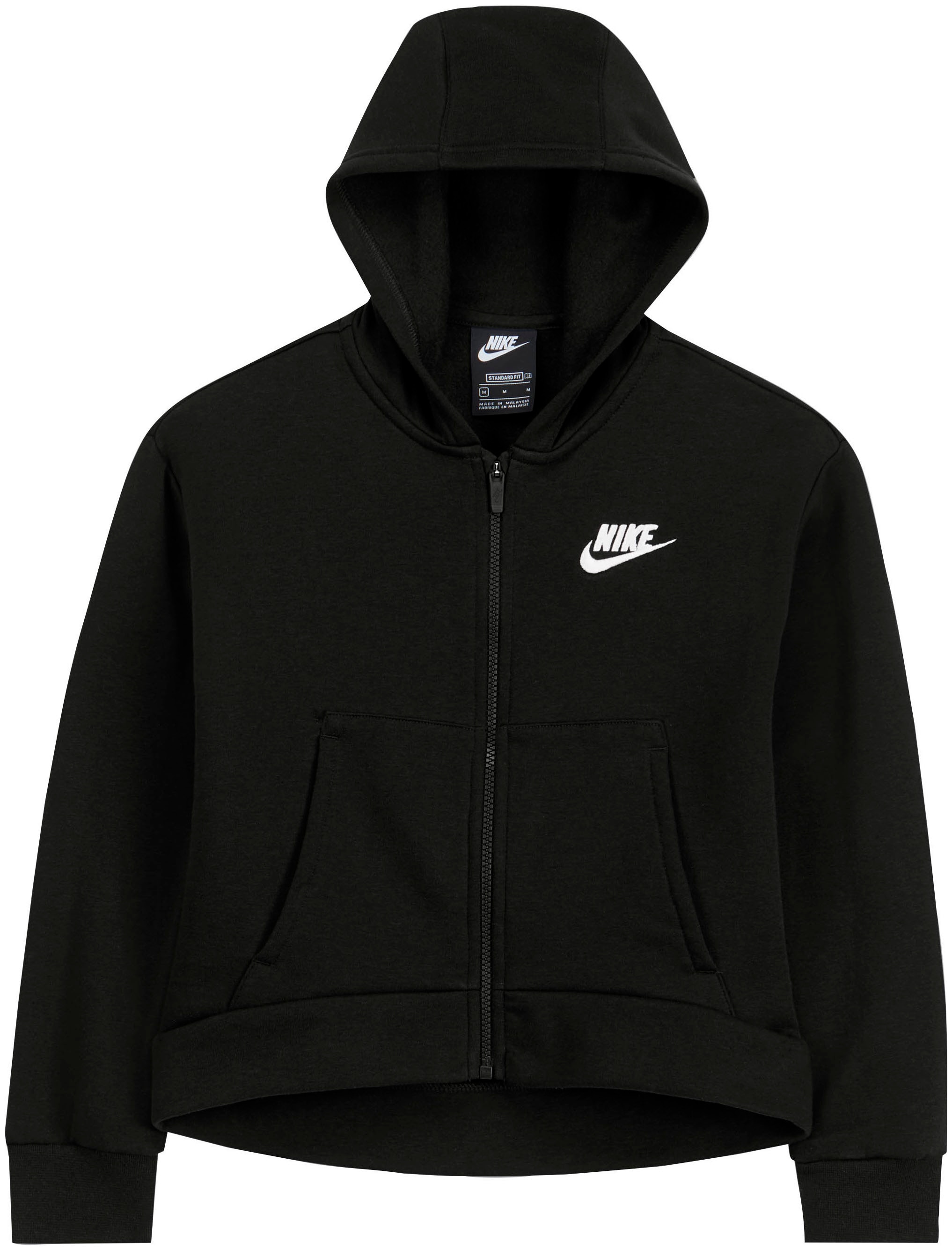 Nike Sportswear Kapuzensweatjacke Hoodie« | Kids\' Full-Zip BAUR Fleece »Club (Girls\') Big