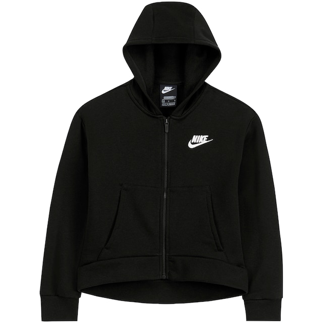 Nike Sportswear Kapuzensweatjacke »Club Fleece Big Kids\' (Girls\') Full-Zip  Hoodie« | BAUR