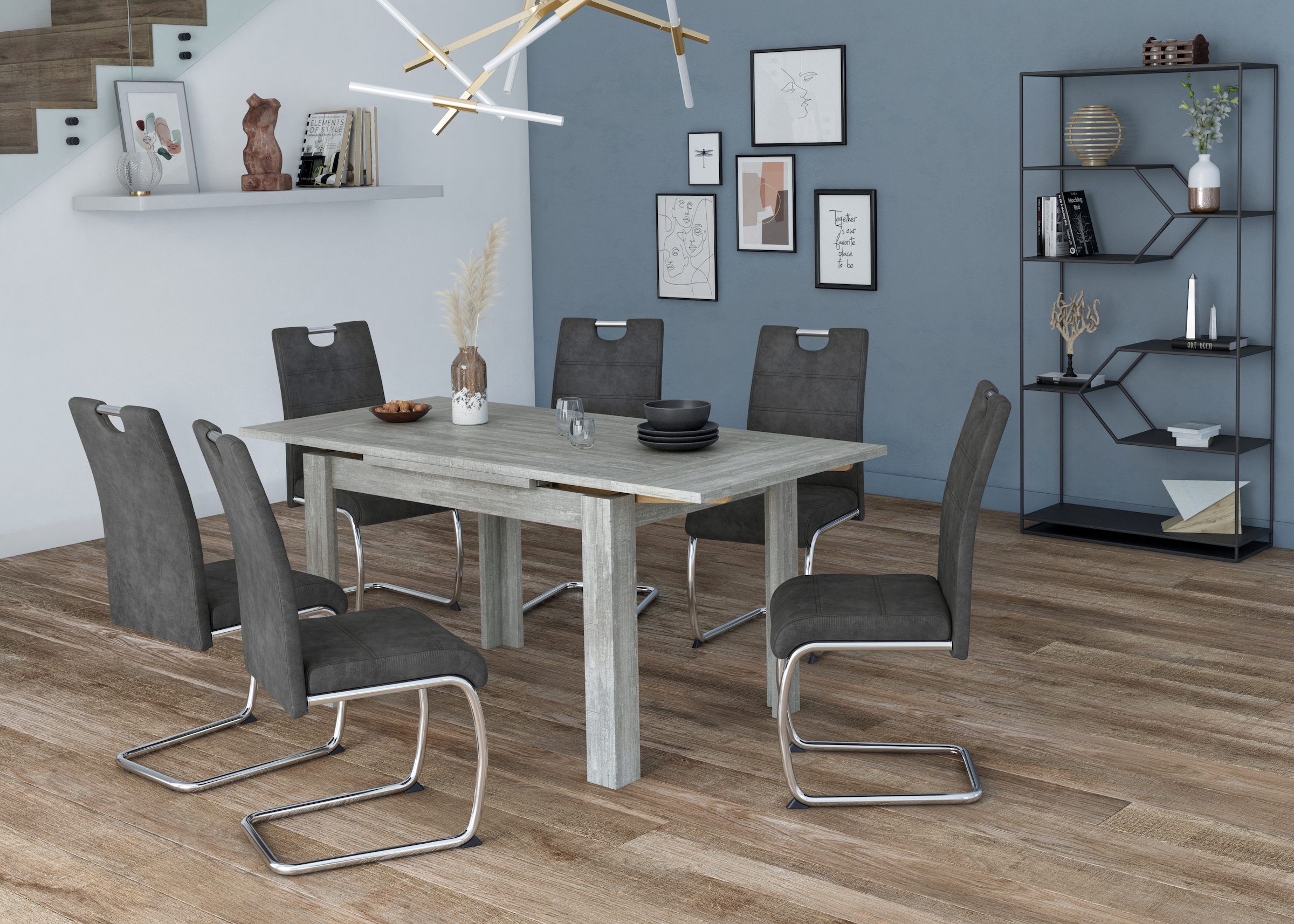 Mäusbacher Esstisch »Monti«, BESTSELLER!, Tisch, Küchentisch, Auszugstisch ausziehbar auf 136 cm
