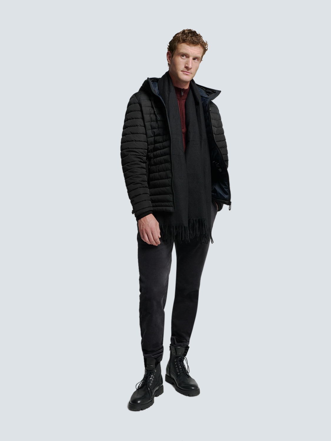 NO EXCESS Leichtdaunenjacke »No Excess Kapuzen-Jacke«