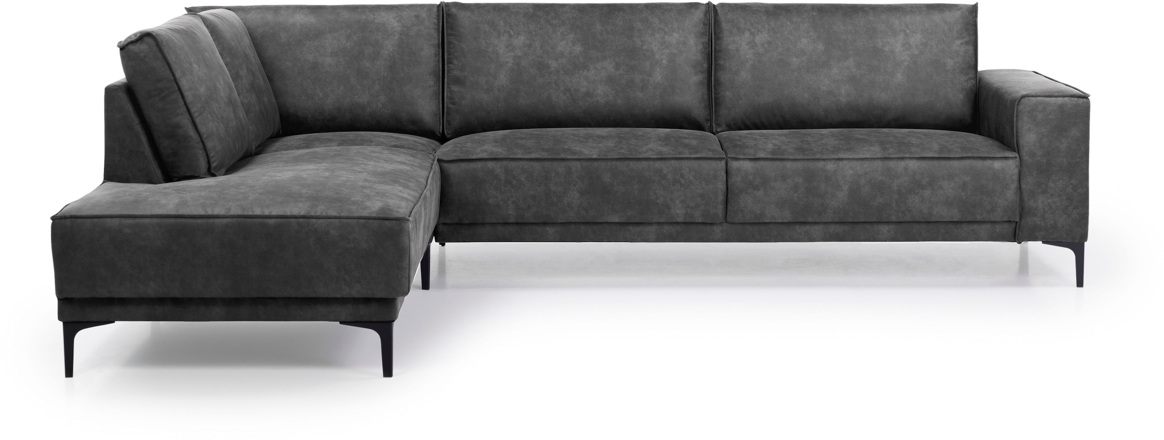 OTTO home Ecksofa "OLAND L-Form, B: 289 cm, Skandi-Design" Struktur, Flachg günstig online kaufen