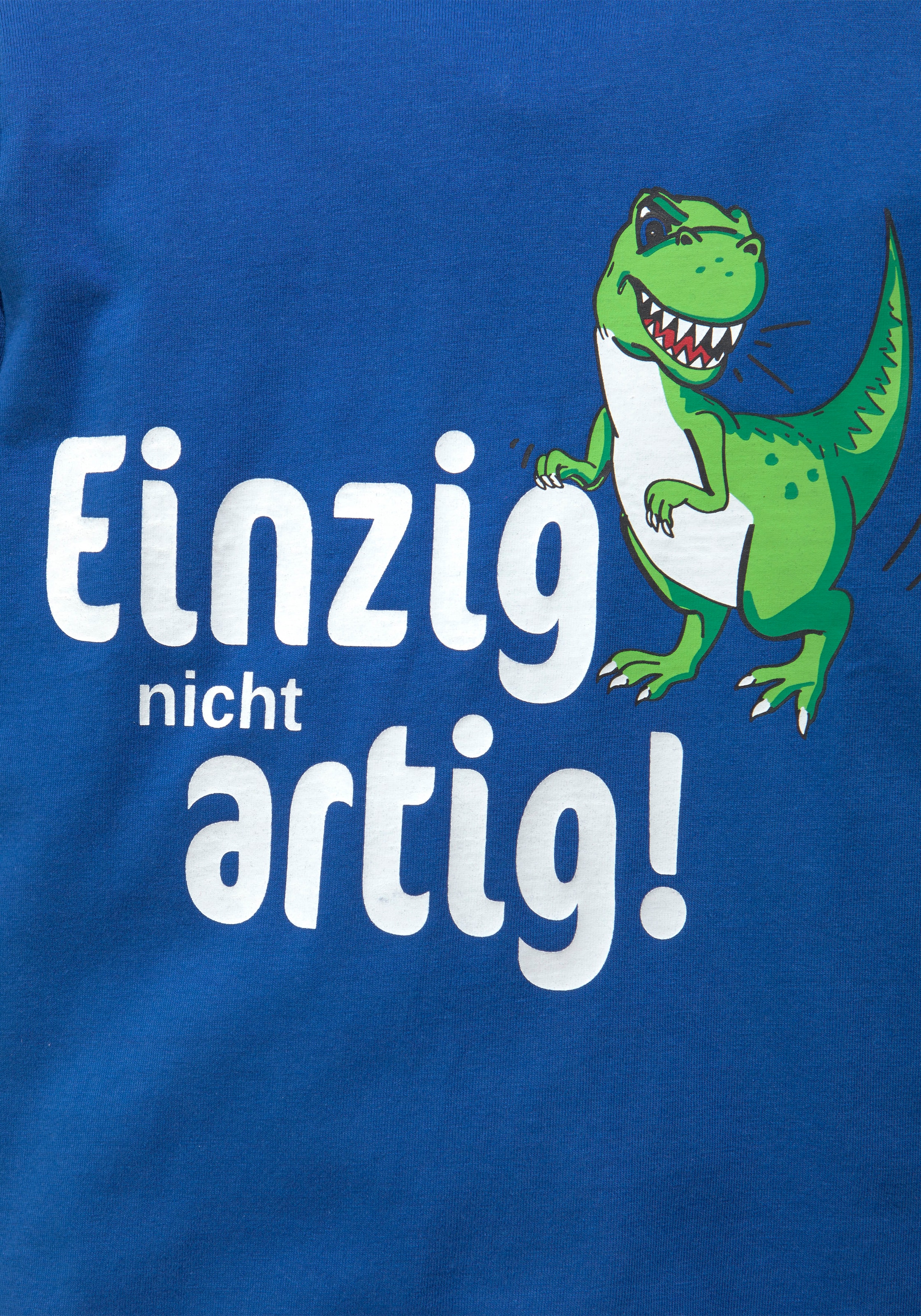 KIDSWORLD Langarmshirt »EINZIG NICHT ARTG!«, Spruch | online BAUR kaufen