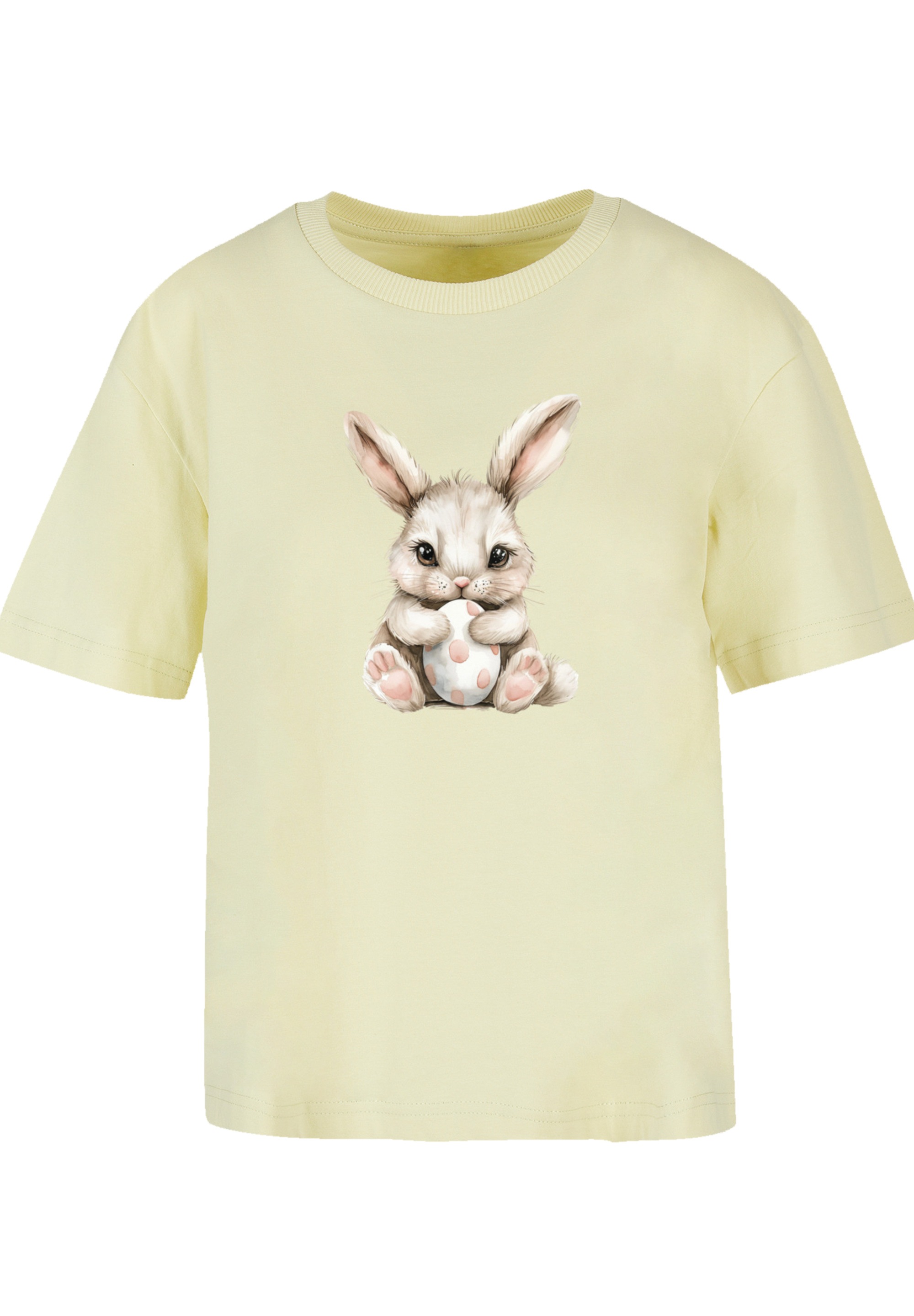 F4NT4STIC T-Shirt »Niedlicher Osterhase mit Ei«, Premium Qualität