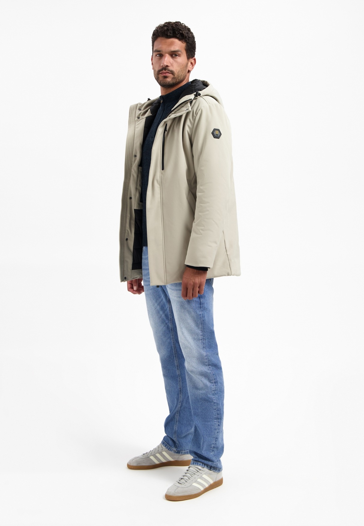 Thumbnail - NO EXCESS Softshellparka "No Excess Softshellparka Jacket Long Soft Shell"