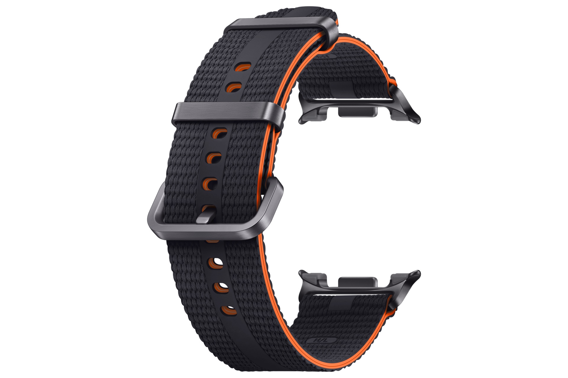SAMSUNG Wechselarmband "Athleisure Band (Gr. M/L) für Samsung Galaxy Watch8 / Watch8 Classic", grau, Uhrenarmbänder