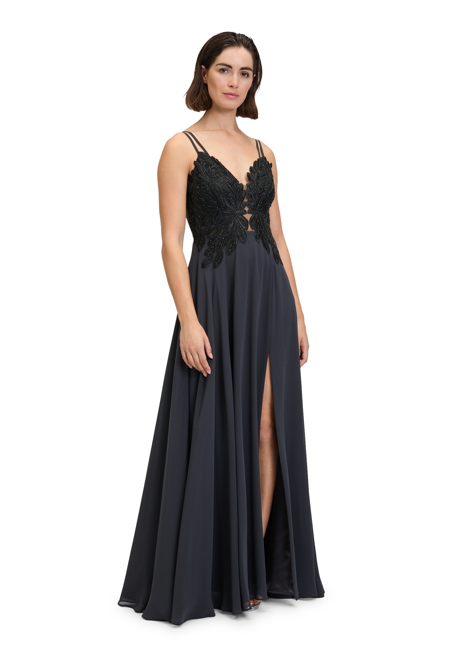 Vera Mont Abendkleid "Vera Mont Abendkleid mit Stickerei", Glitzer günstig online kaufen