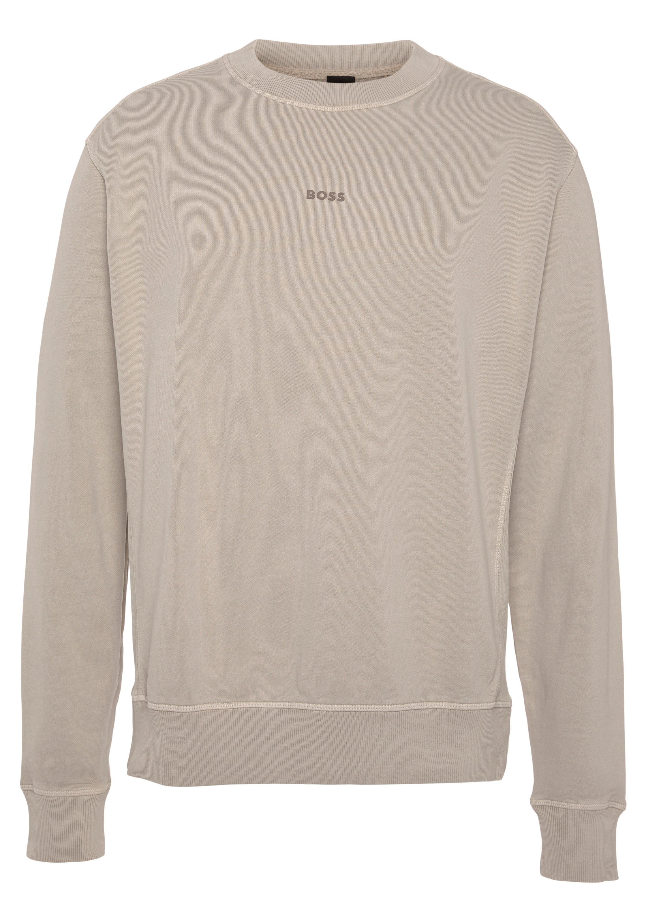 BOSS ORANGE Sweater »Wefade«, seitlichen (1 mit BAUR Rippeinsätzen ▷ | tlg.), für