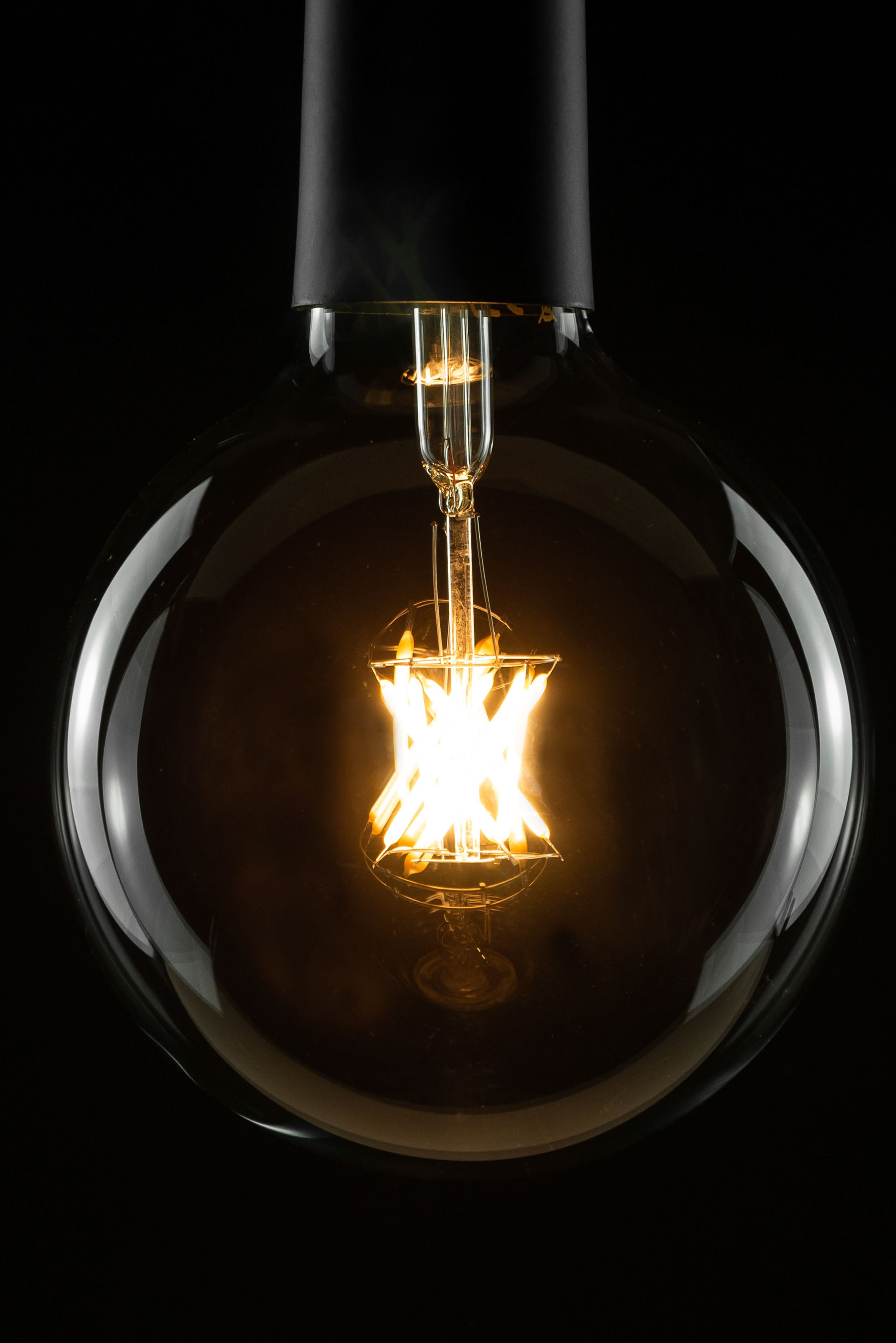 SEGULA LED-Leuchtmittel »Vintage Line«, E27, 1 St., Warmweiß, dimmbar, Globe 125 klar, E27