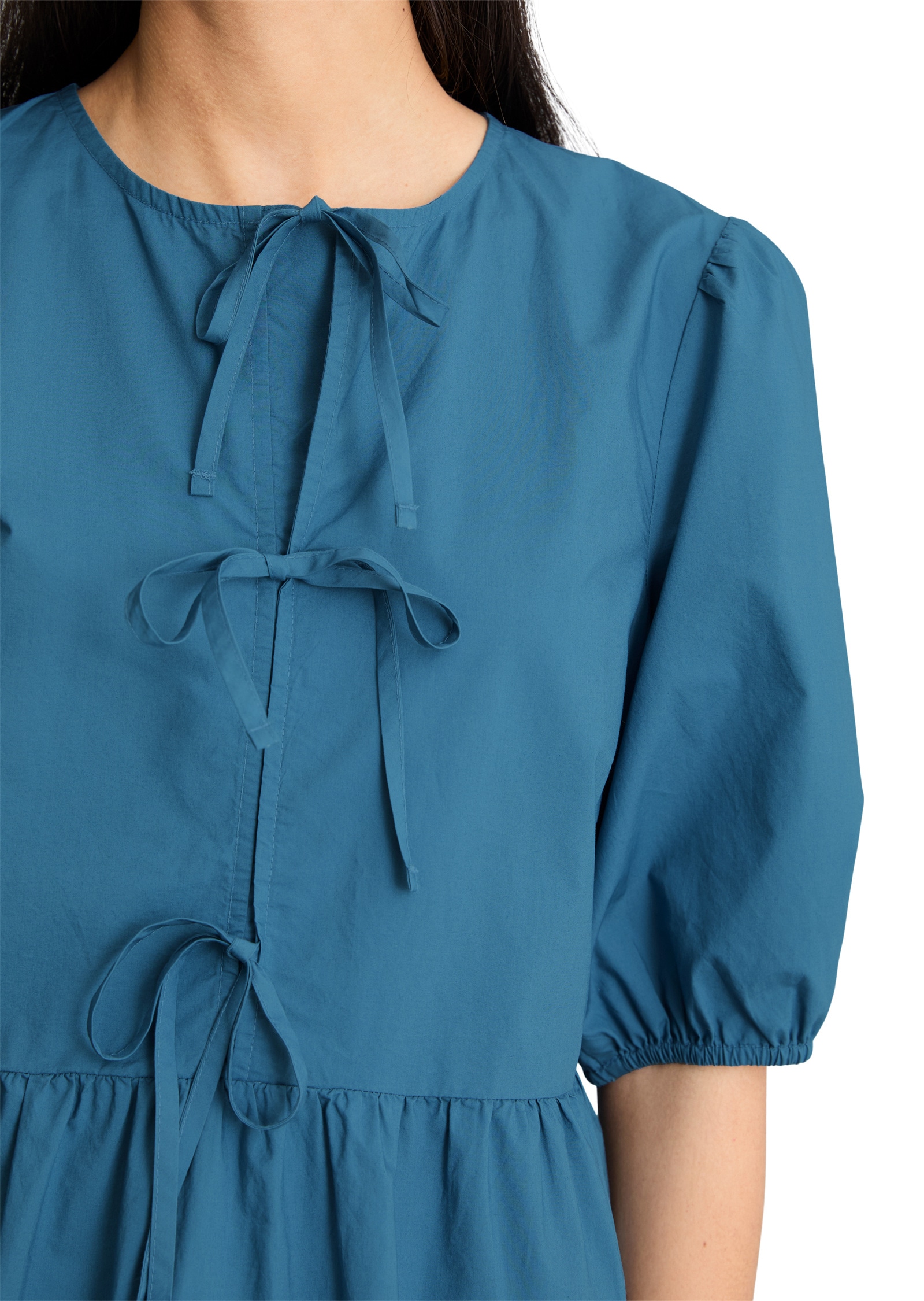 Marc O'Polo DENIM Minikleid »aus Baumwoll-Popeline«