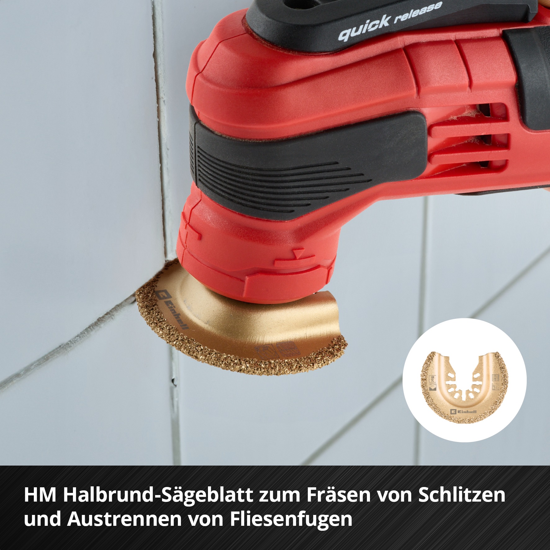 Einhell Tauchsägeblatt »XXL-CASE« 70-tlg. Multitool-Set
