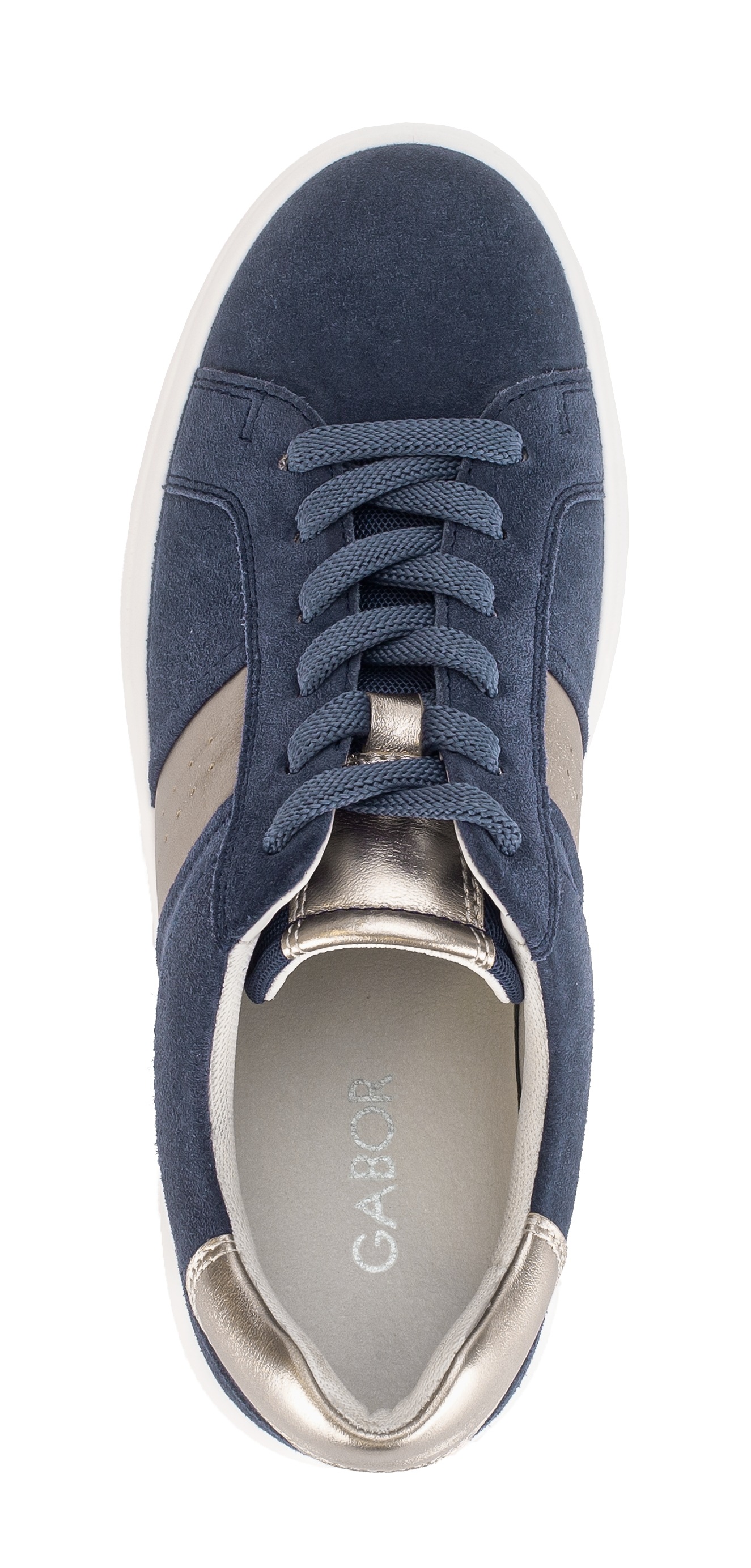 Thumbnail - Gabor Plateausneaker, Freizeitschuh, Halbschuh, Schnürschuh mit weichem Schaftrand