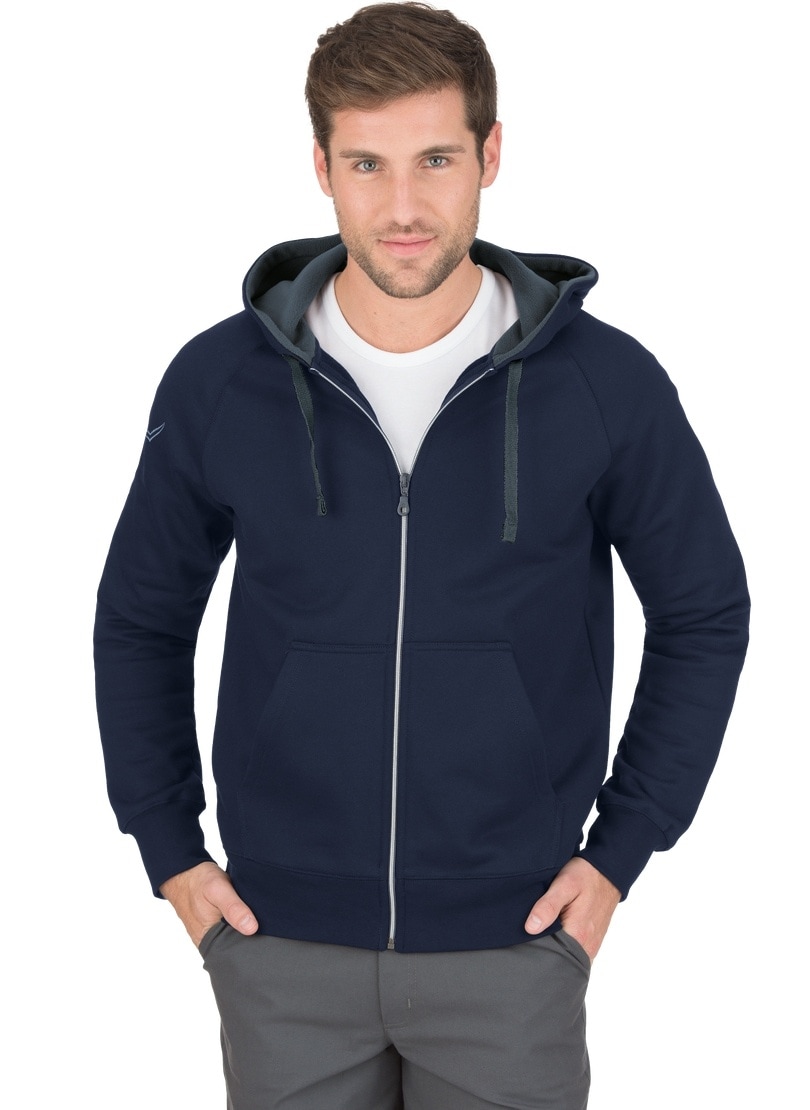 Trigema Sweatjacke | kaufen Kapuze BAUR online mit mit Bündchen