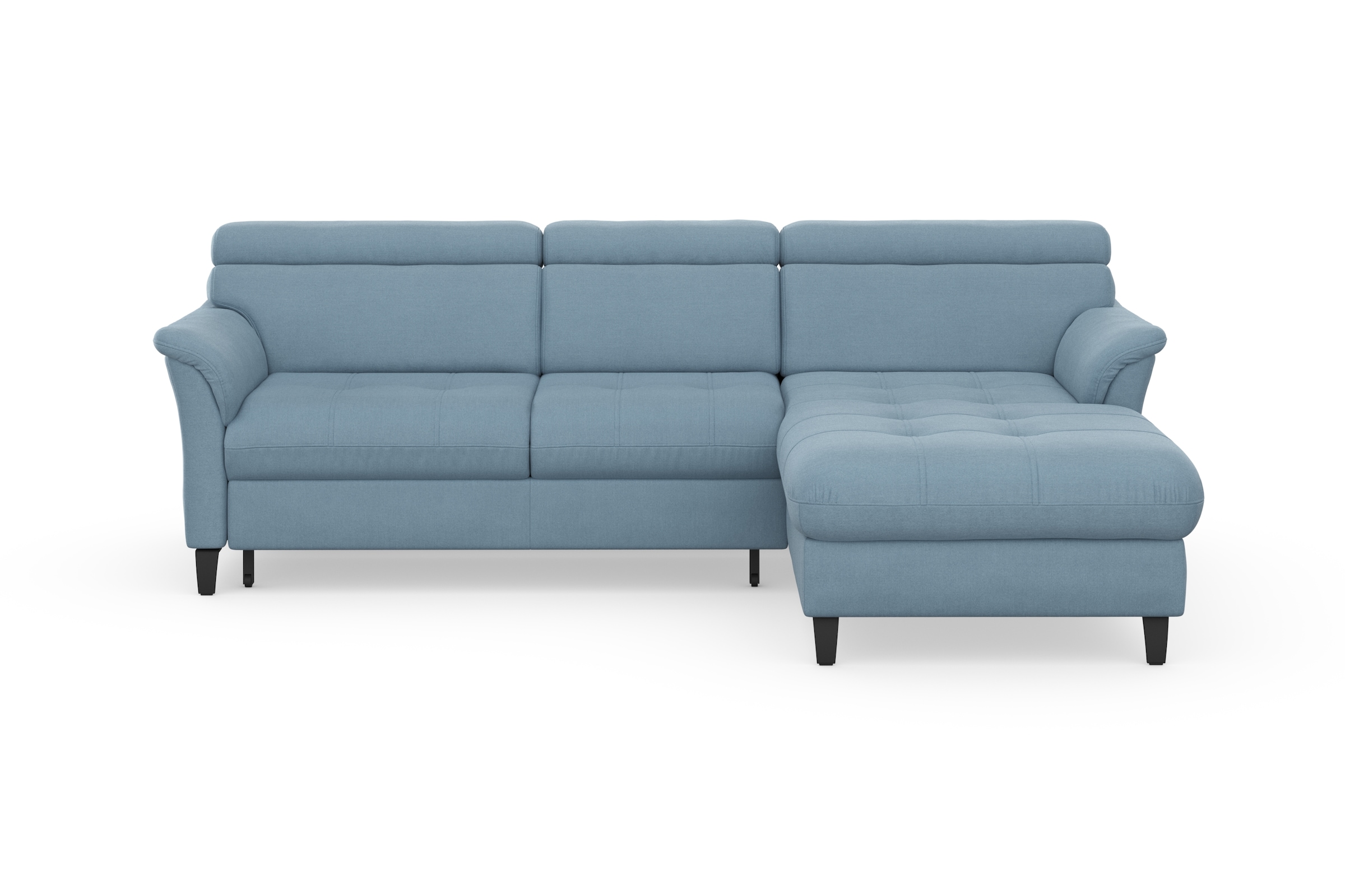 sit&more Ecksofa "Marano L-Form" inklusive Kopfteilverstellung, optional Schlaffunktion & Bettkasten