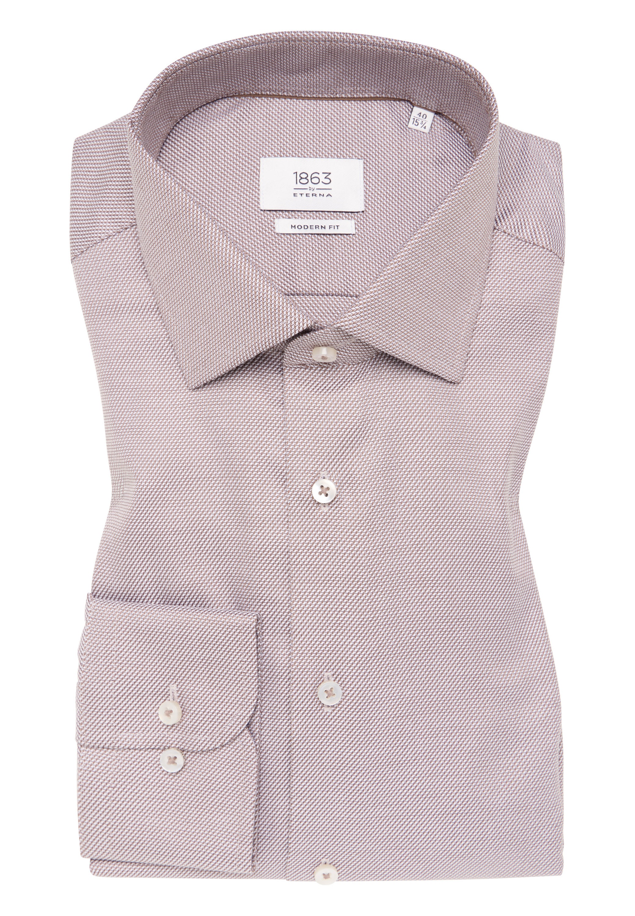 Eterna Langarmhemd »MODERN FIT«, NON IRON (bügelfrei)