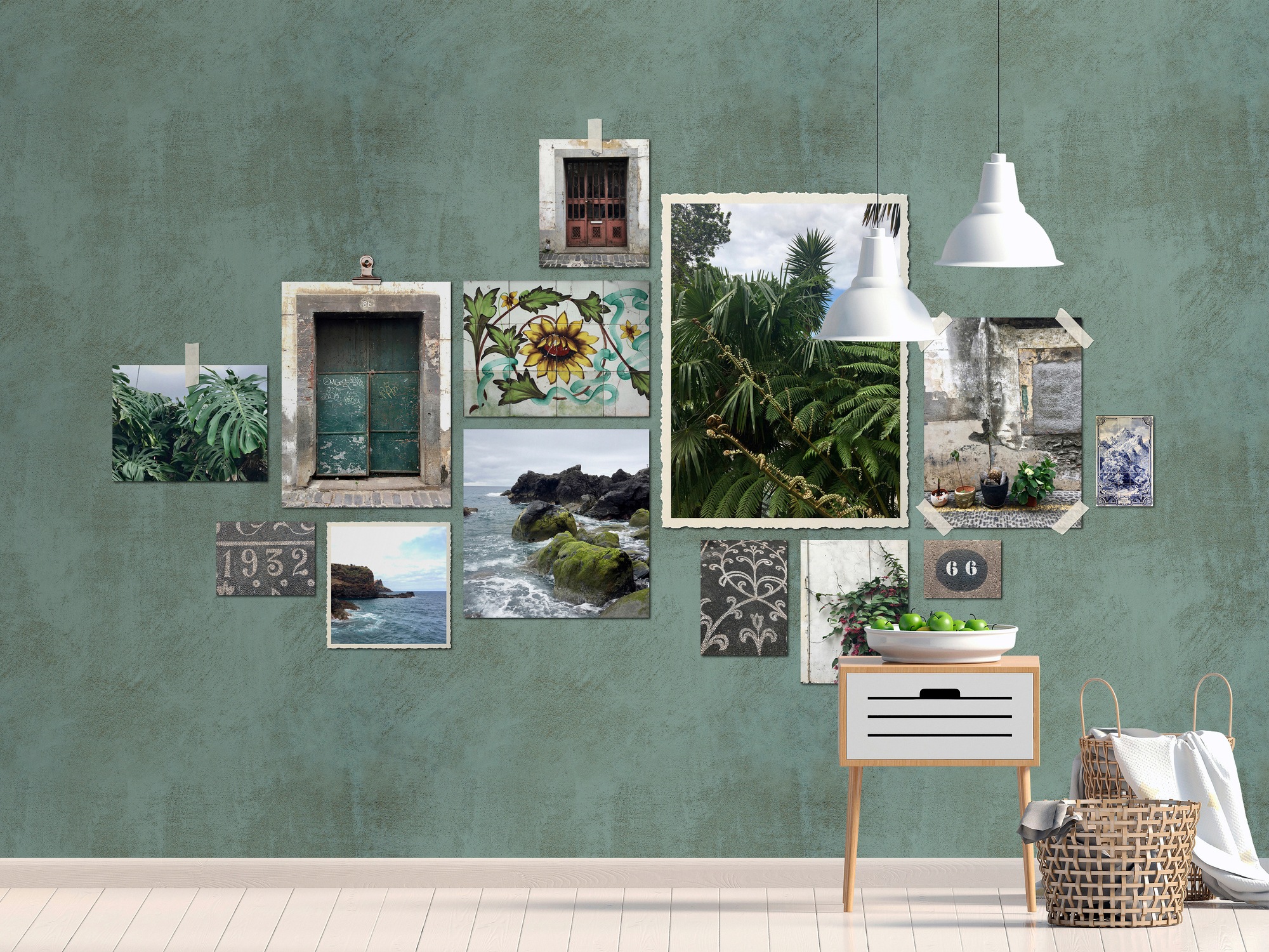 living walls Fototapete »Walls by Patel Atlantic Spirit 2«, Vlies, Wand, Schräge