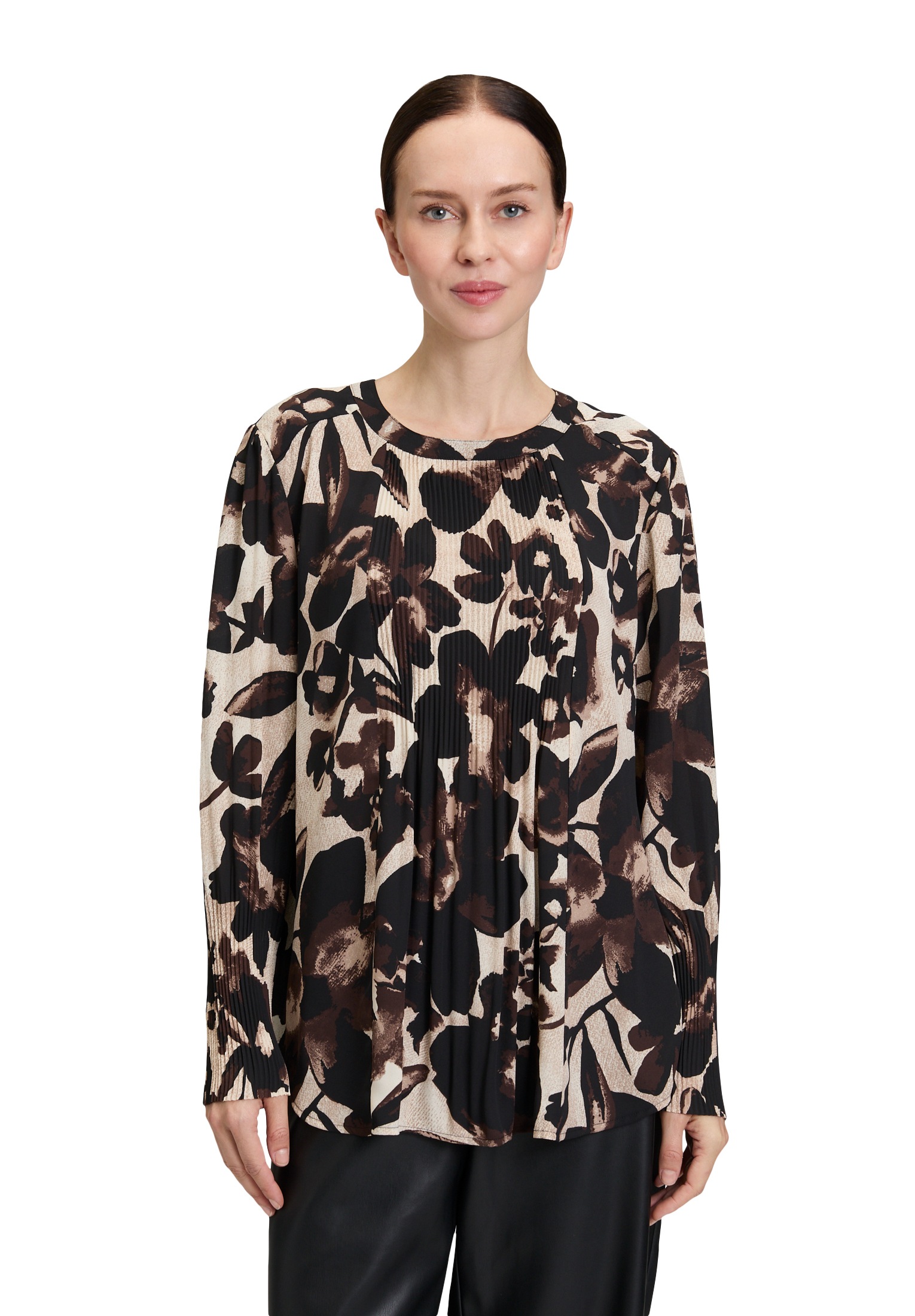 Betty Barclay Schlupfbluse "Damen Schlupfbluse mit Plissee" günstig online kaufen