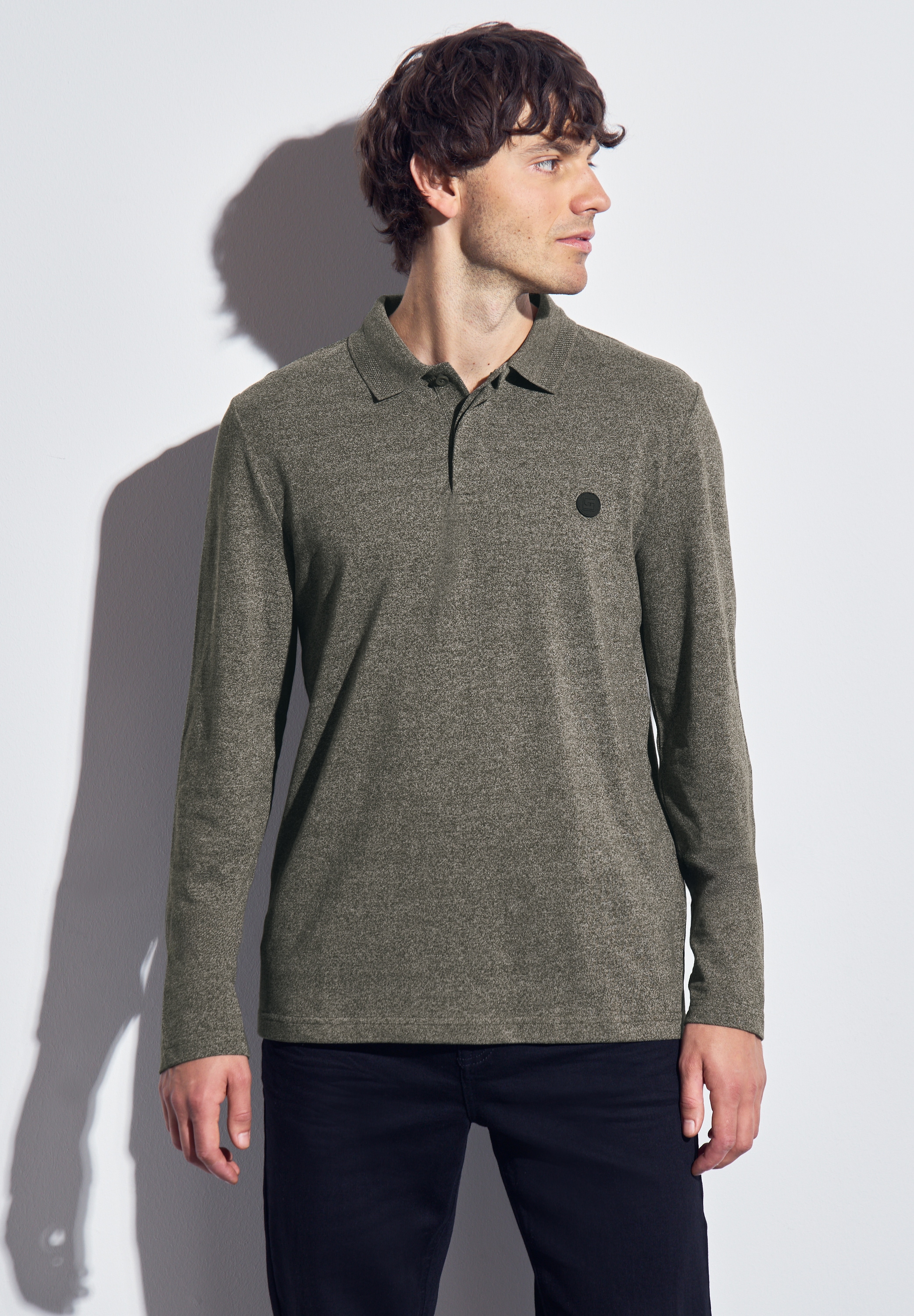 STREET ONE MEN Poloshirt, im soften Baumwoll-Mix günstig online kaufen