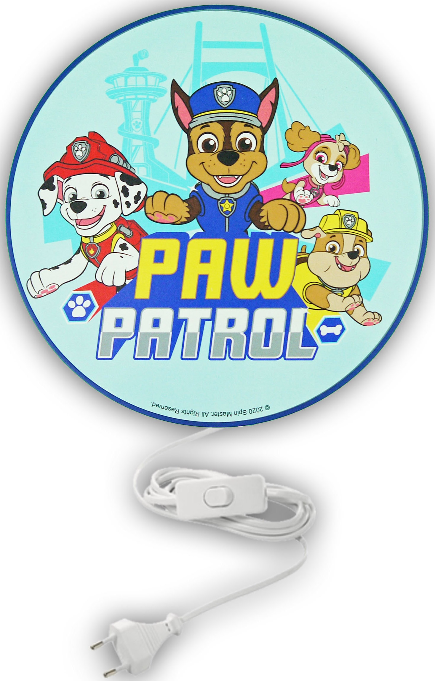 niermann Wandleuchte »Paw Patrol«, 1 flammig-flammig, Wandleuchte Paw Patrol