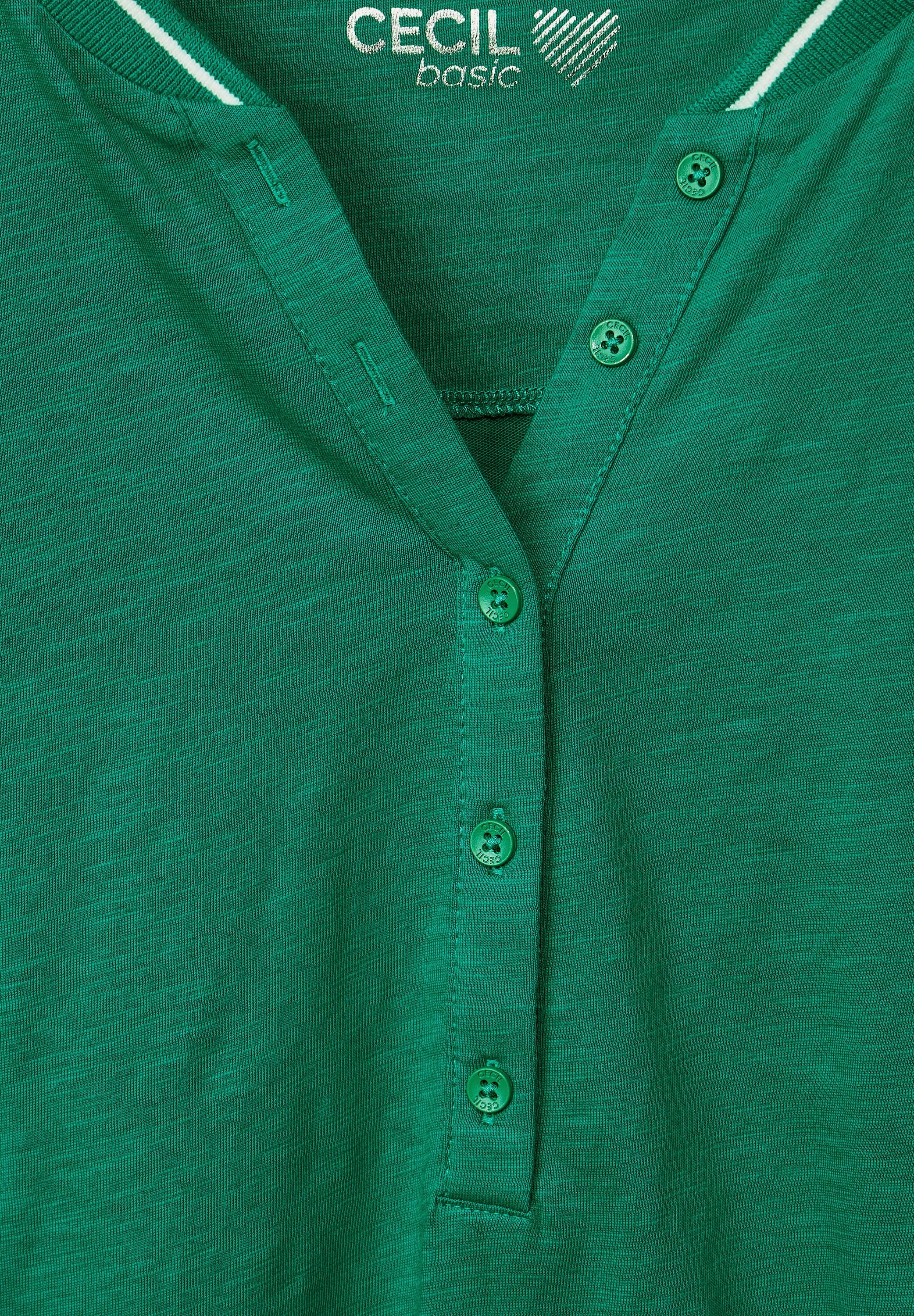 Cecil 3/4-Arm-Shirt, in Unifarbe kaufen | BAUR