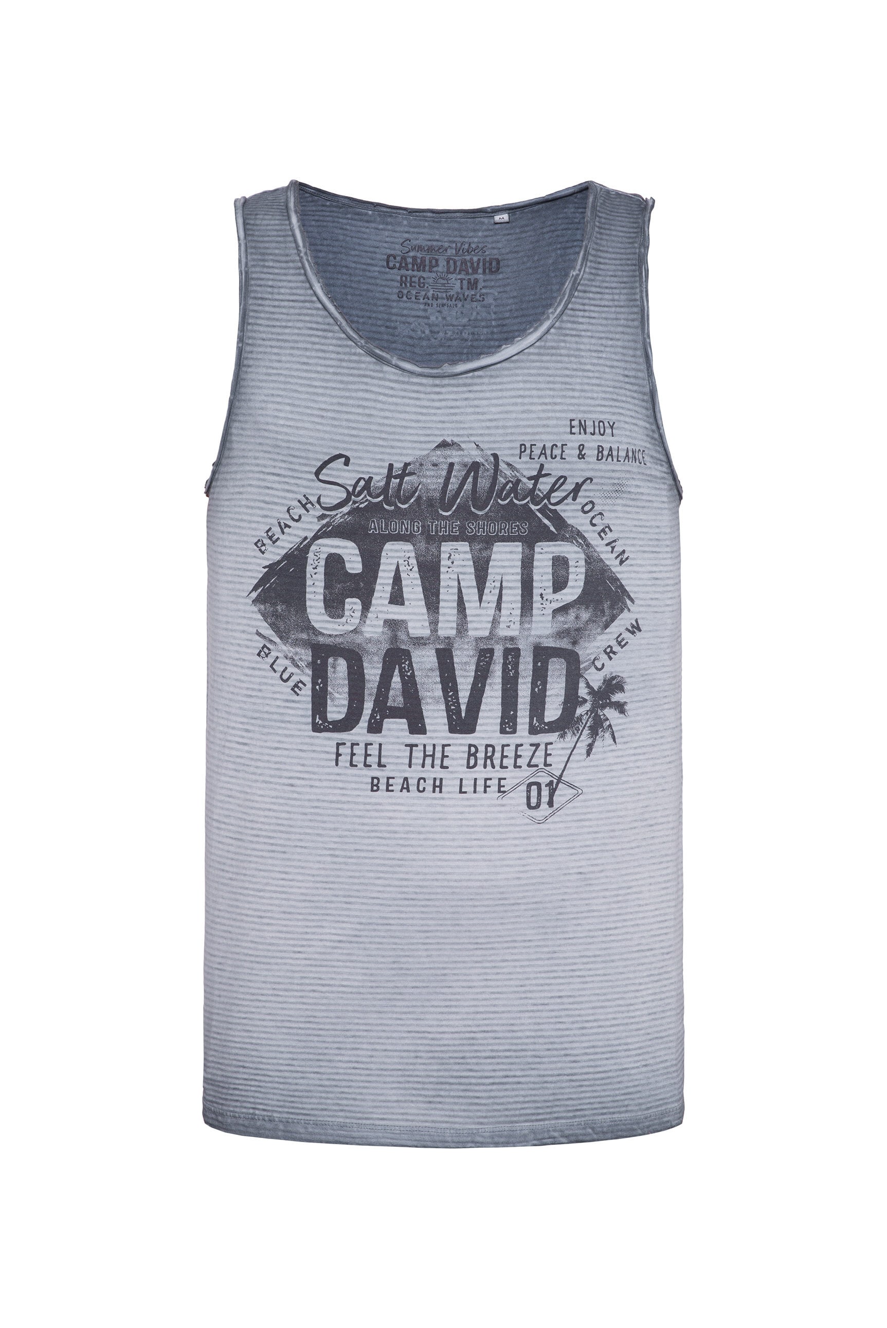 CAMP DAVID Tanktop, mit Oil-Dyed-Färbung