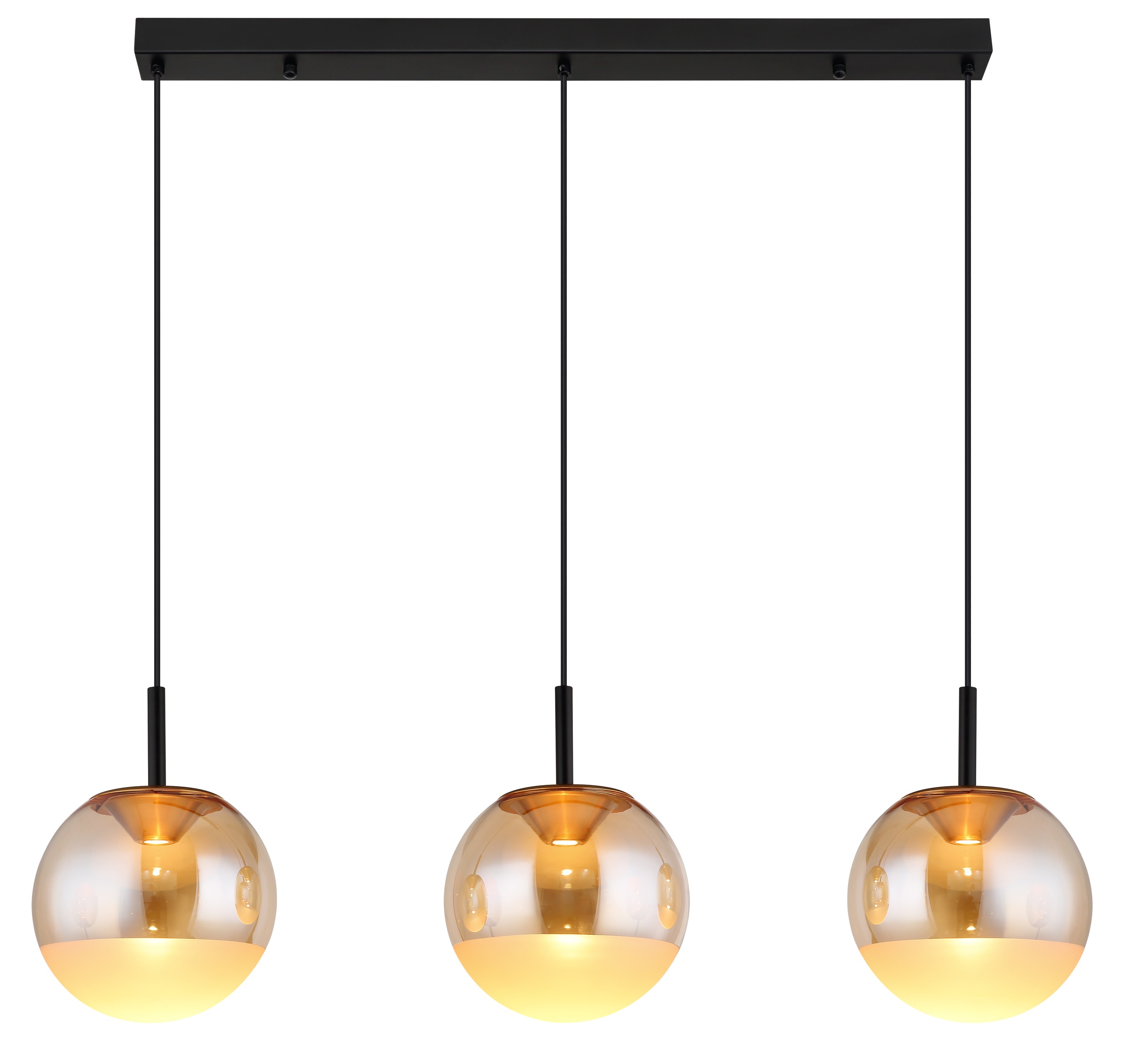 GLOBO LIGHTING Hängeleuchte "SEVERIN", schwarz matt, H: 130cm, 1 Stk., Leuchten, Hängelampe Esszimmer-Leuchte Esstischleuchte Wohnzimmer, Hängeleuchte 3