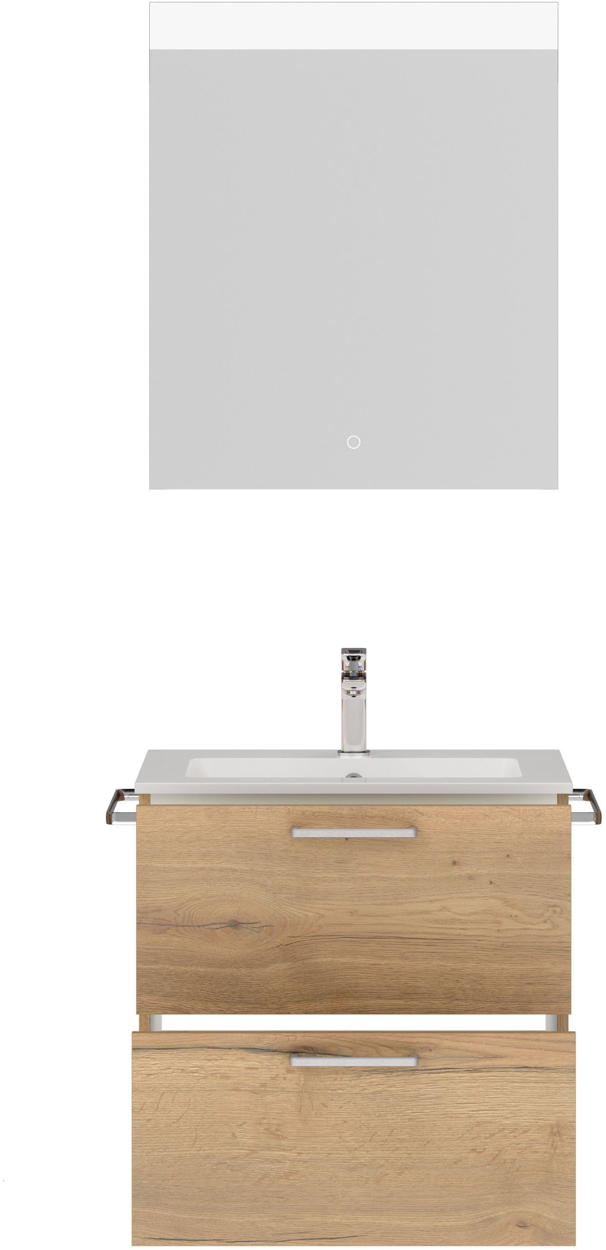 nobilia Badmöbel-Set "Tolvina" vormontiert, mit Soft-Close, 2 Stk. tlg. günstig online kaufen