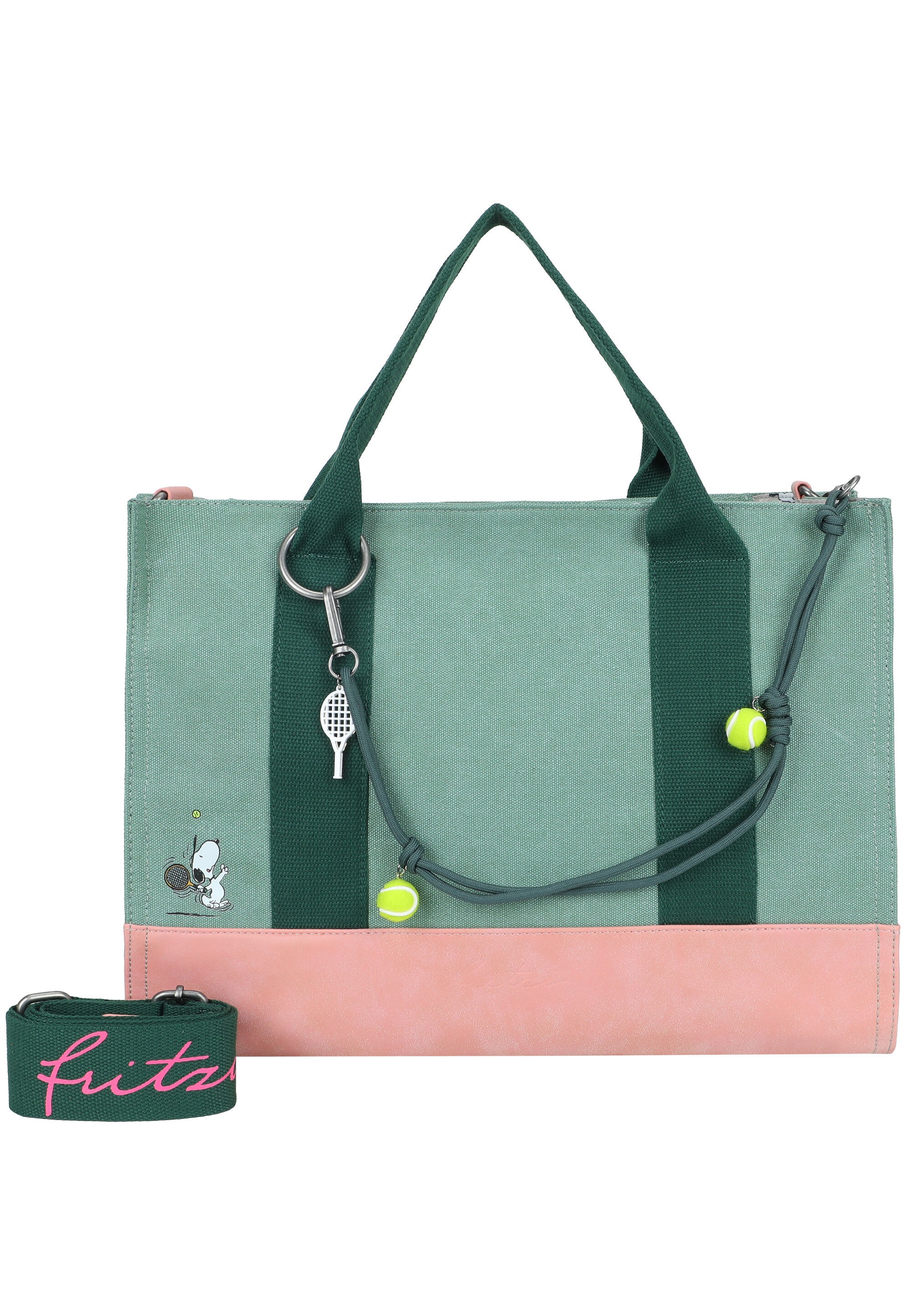 Fritzi aus Preußen "PeanutsTM x fritzi Tote Bag Matchball" mit Peanuts-Motiv