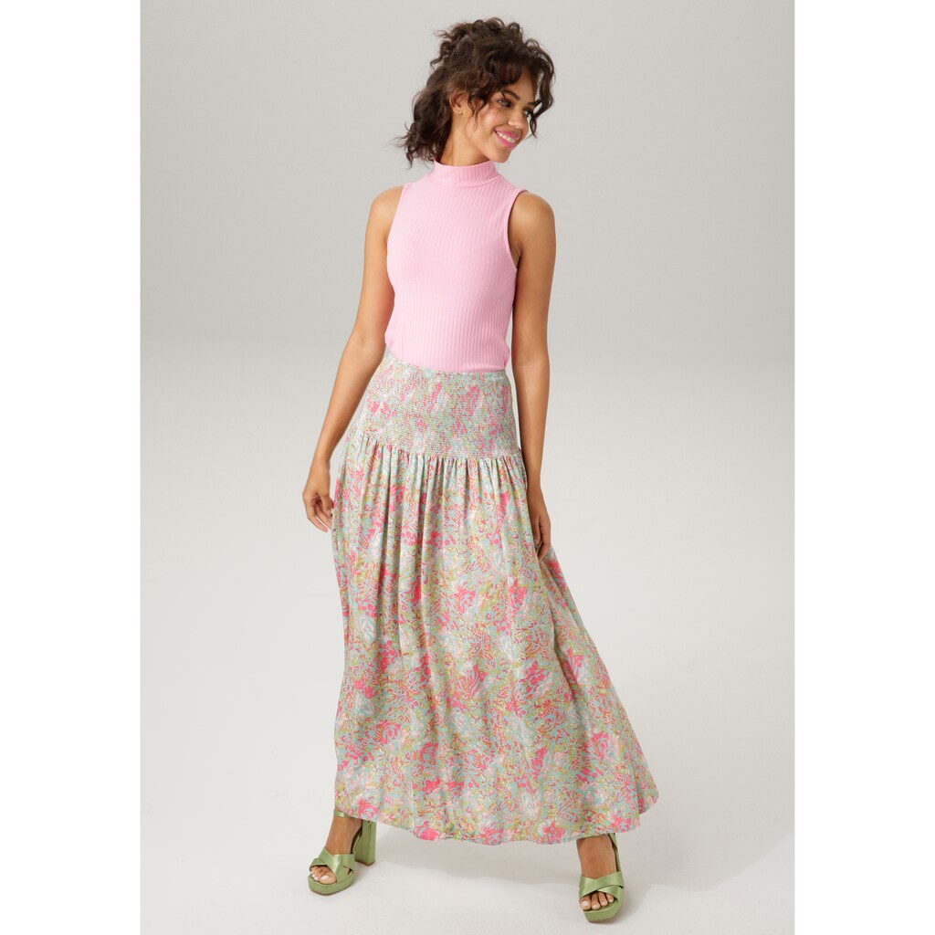 Aniston CASUAL Sommerkleid, auch als Maxirock tragbar