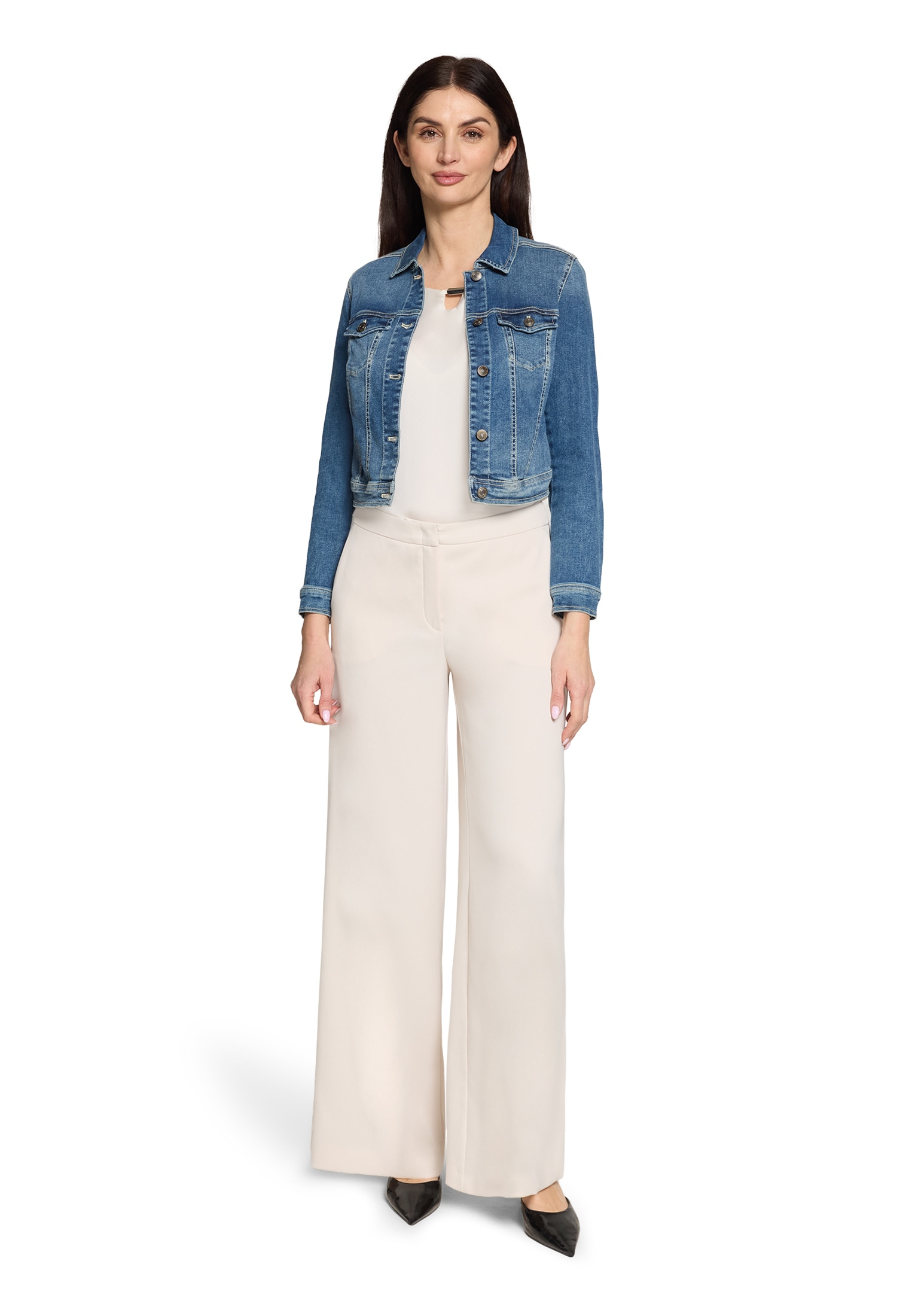 Vera Mont Jeansjacke »Damen mit Waschung«