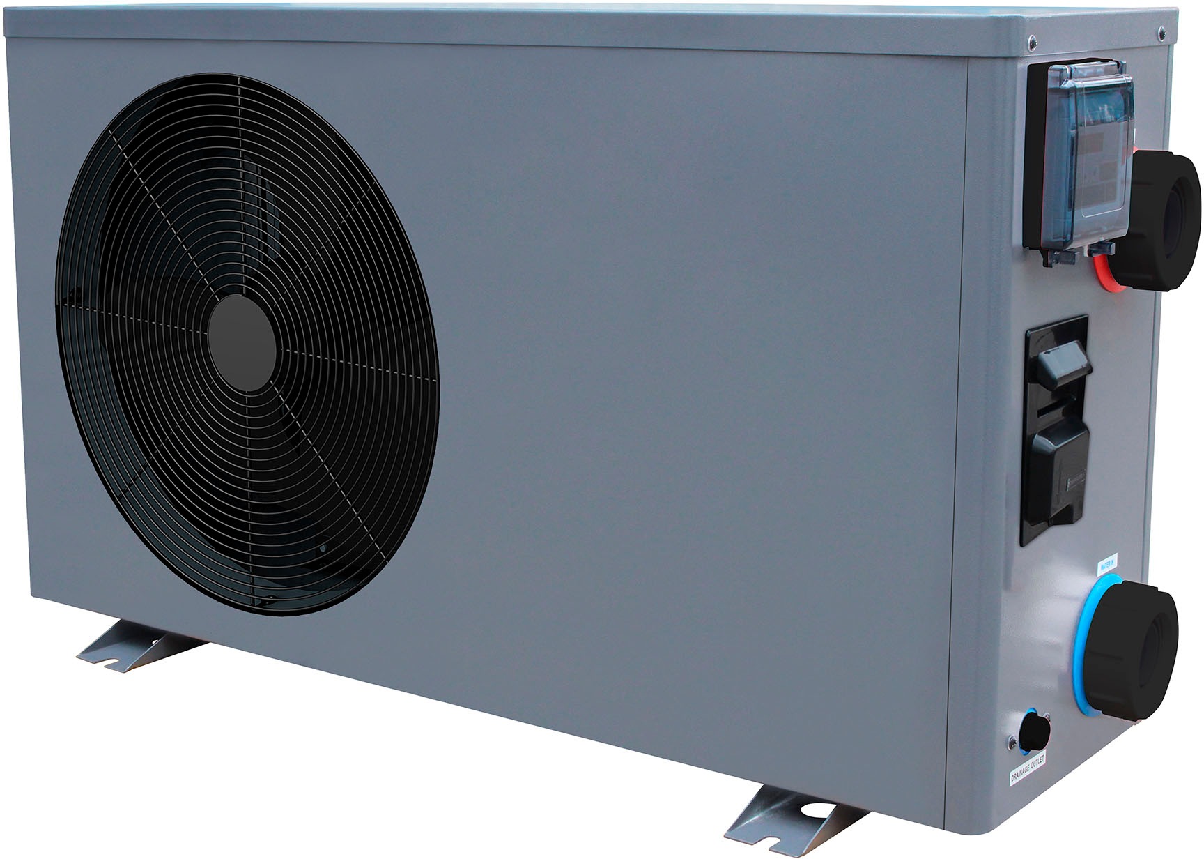 Ubbink Pool-Wärmepumpe "Heatermax Inverter 70" 3 Betriebsarten: Silent-, Smart- und Power Mode