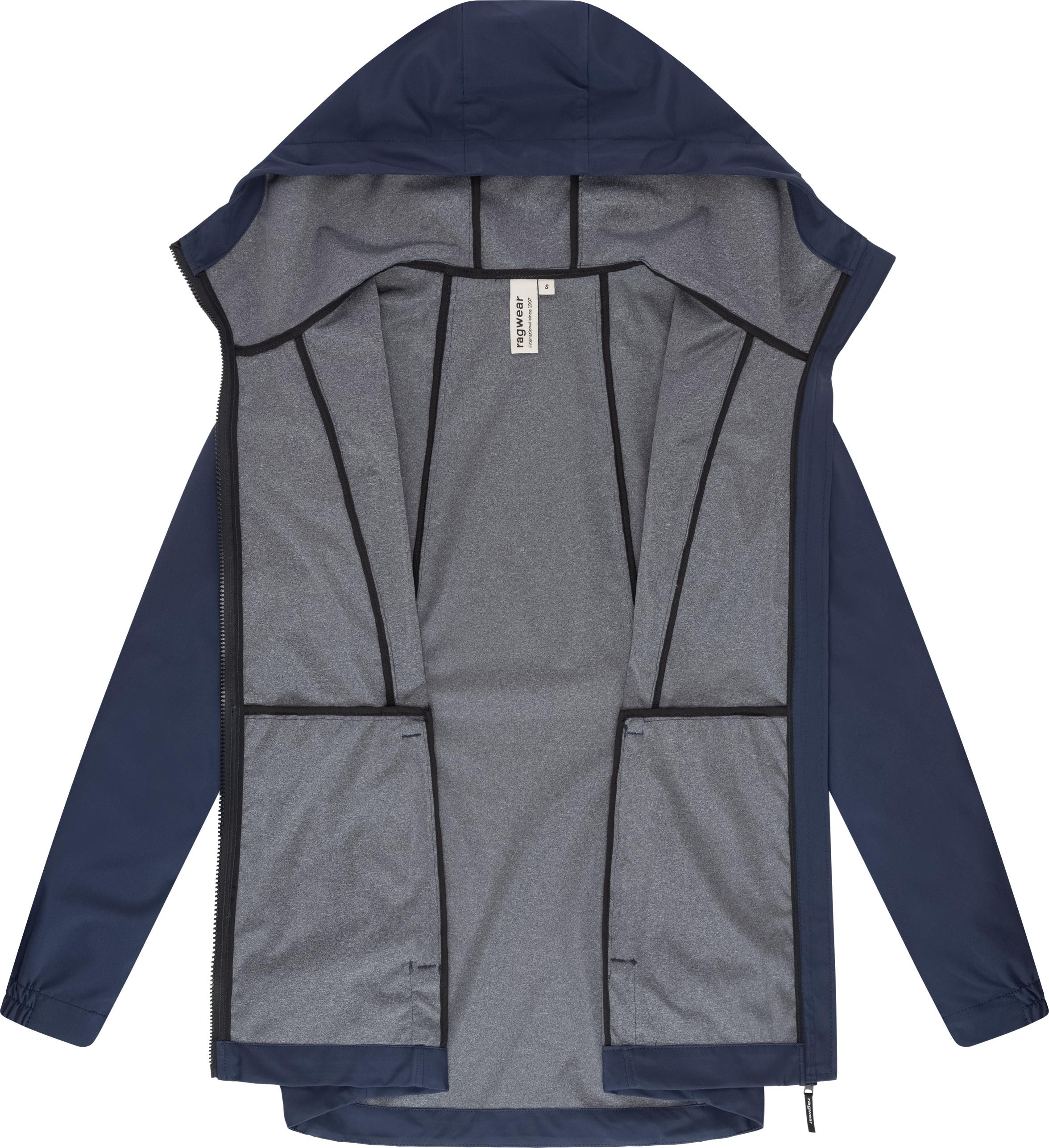 Ragwear Kurzmantel »Zuzka Sport«, Wasserdichter kurzer Übergangsmantel für Damen