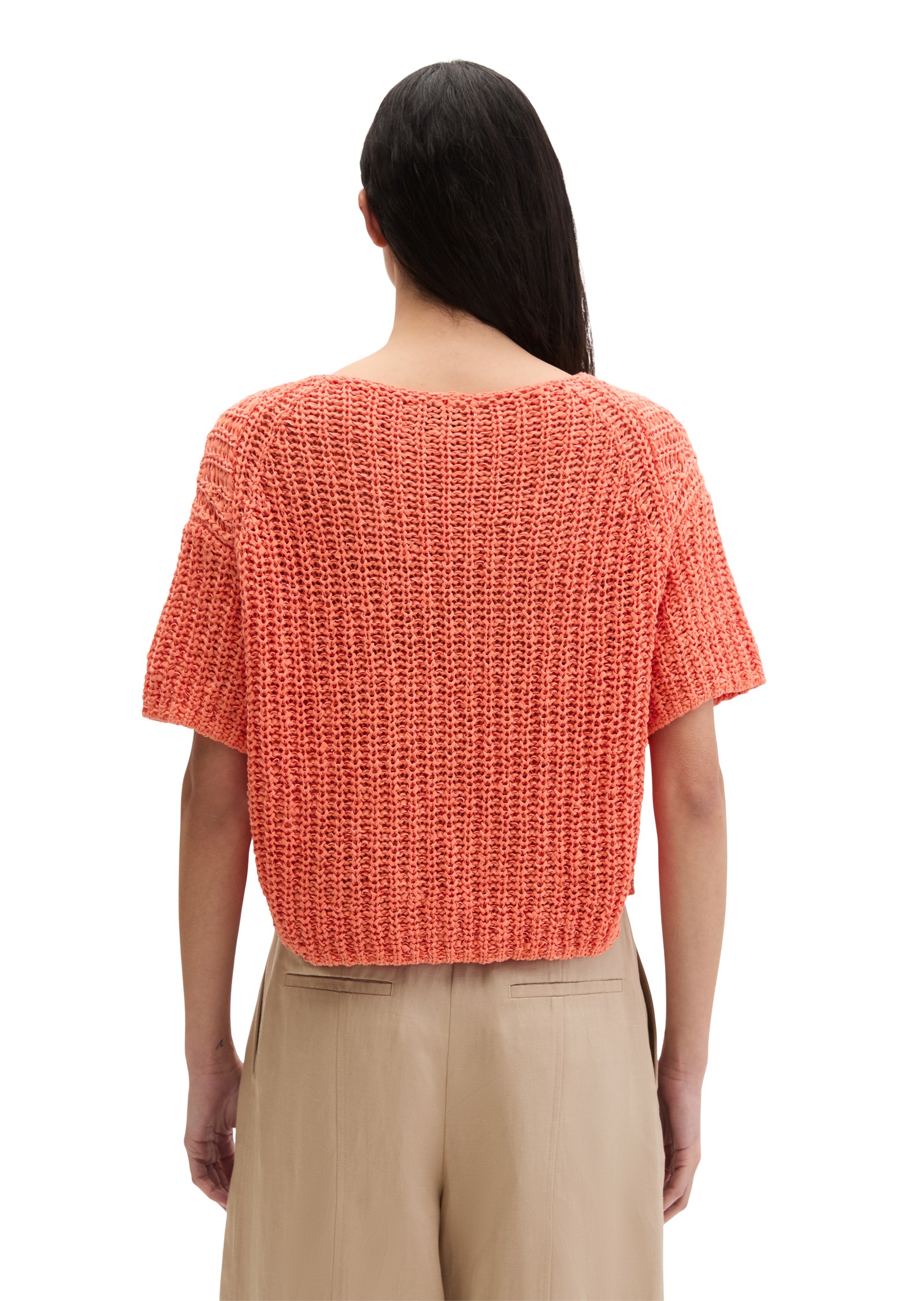 Marc O'Polo Strickpullover »aus Bändchengarn«