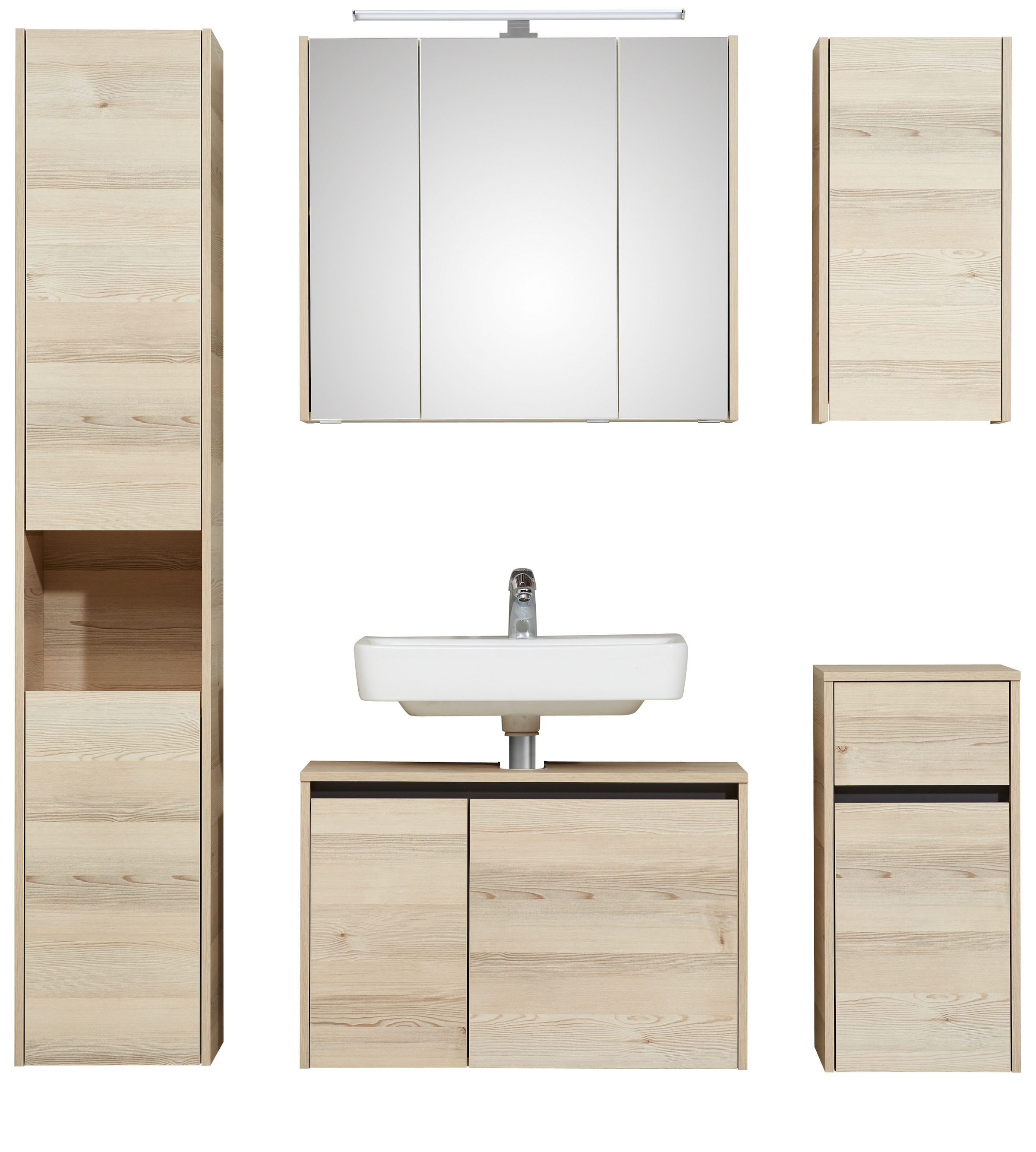 Saphir Badmöbel-Set »Quickset 393«, (Komplett-Set, 5 St.)
