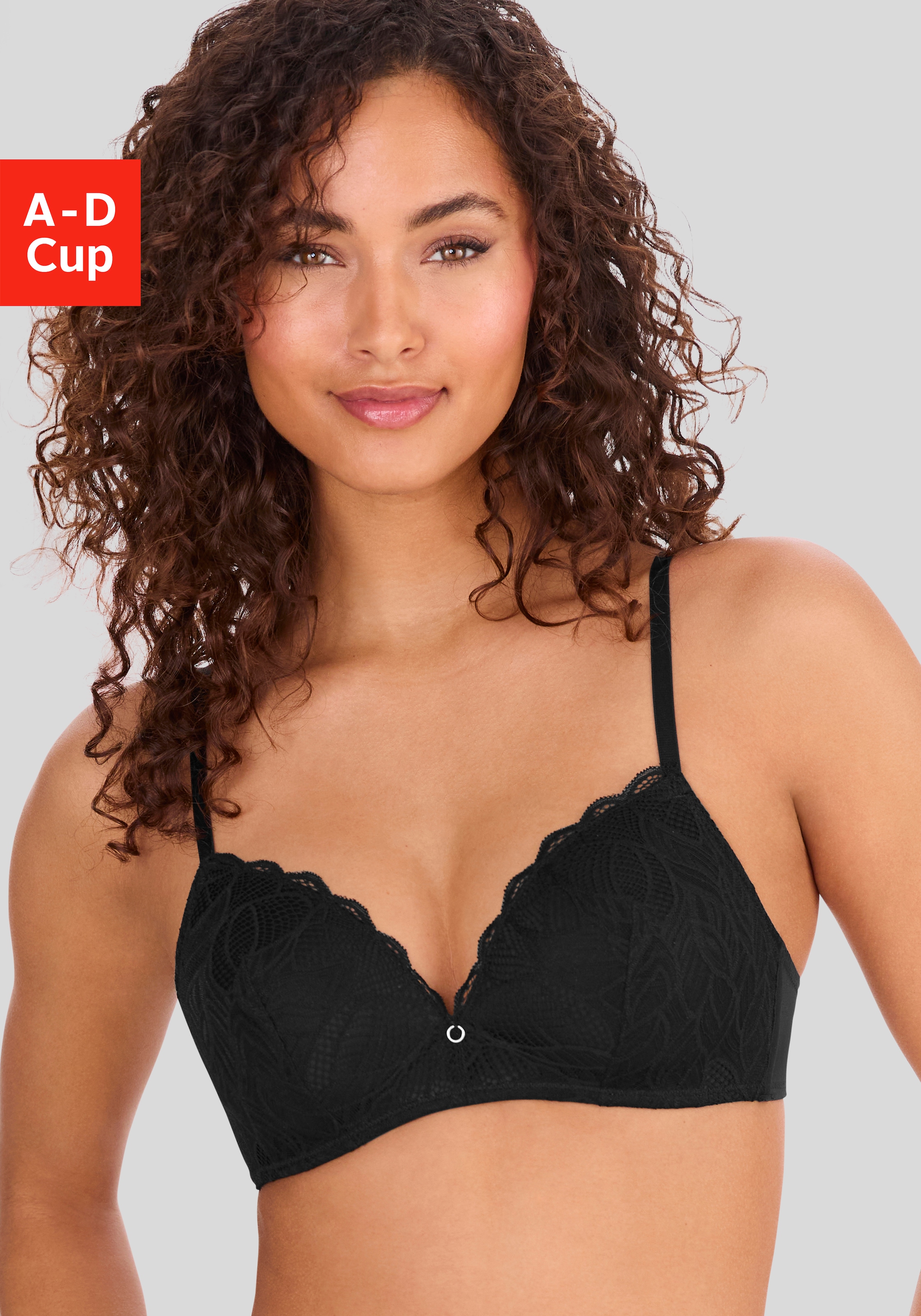 LASCANA Bralette-BH be Bügel su subtilus Spitz...