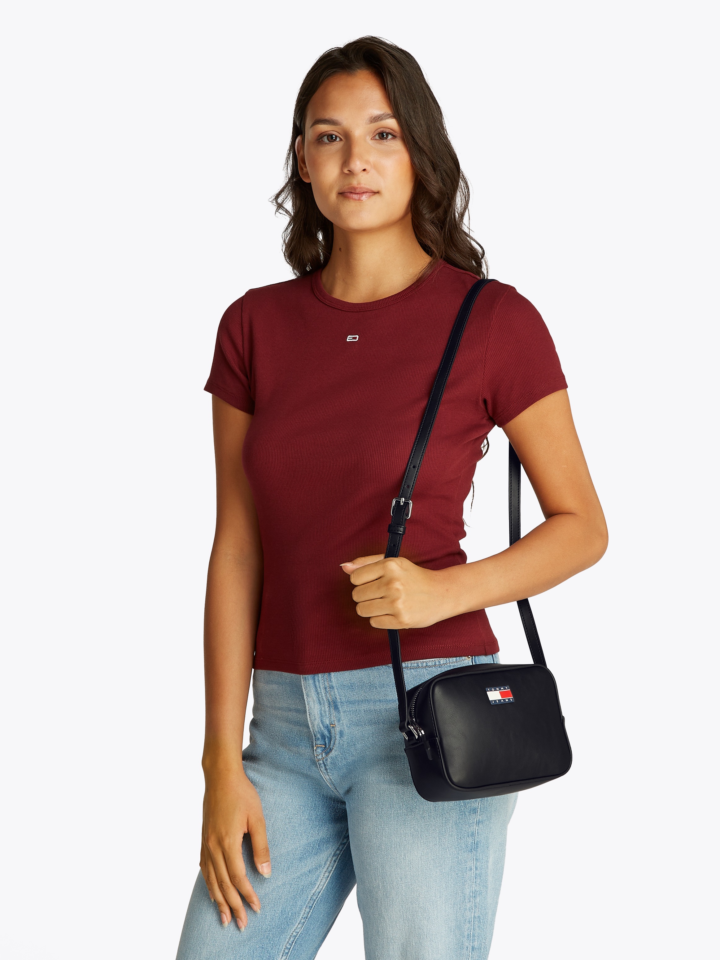 Tommy Jeans Umhängetasche "TJW ESS MUST CAMERA BAG", Damen Mini Bag, Kultur günstig online kaufen