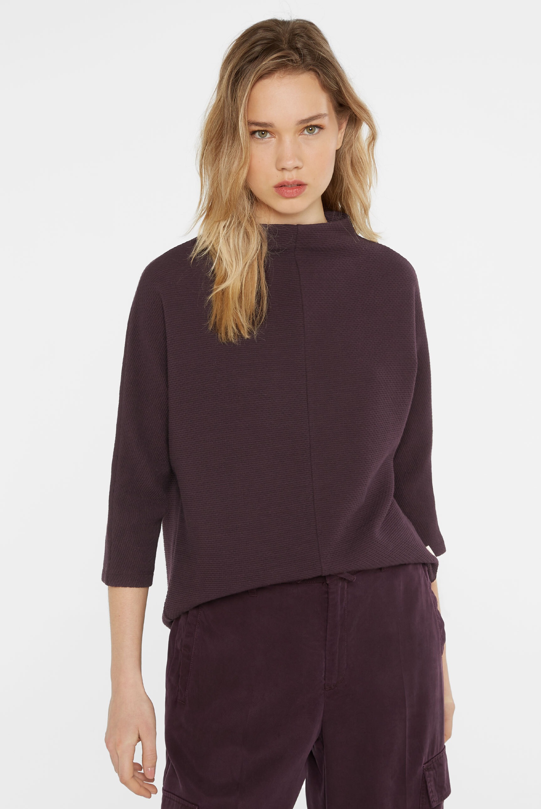 SENSES.THE LABEL 3/4-Arm-Shirt, mit Baumwolle