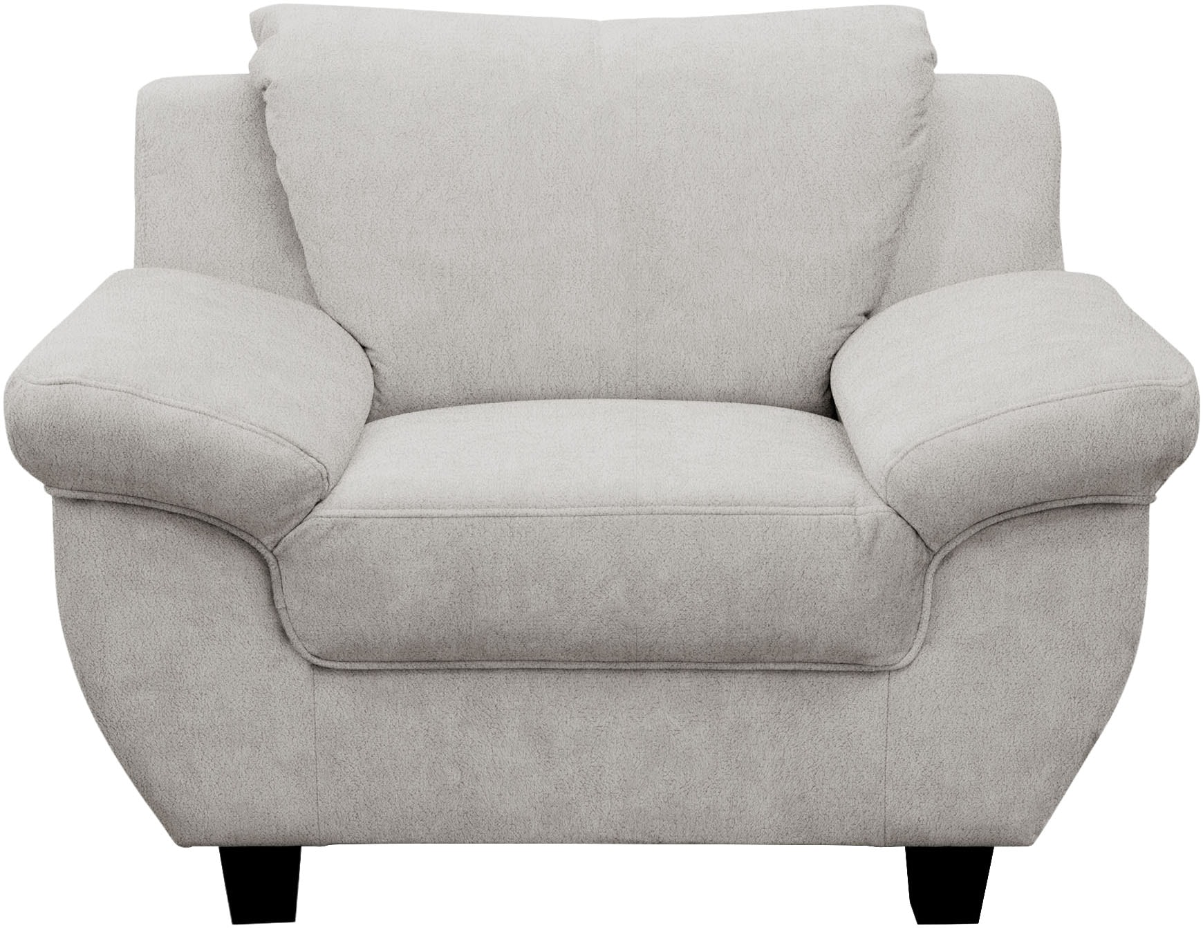 OTTO home Sessel »Silkeborg Sitzbreite: 49 cm, gemütlich und formschön« aus pflegeleichtem, weichem Luxus-Microfaser