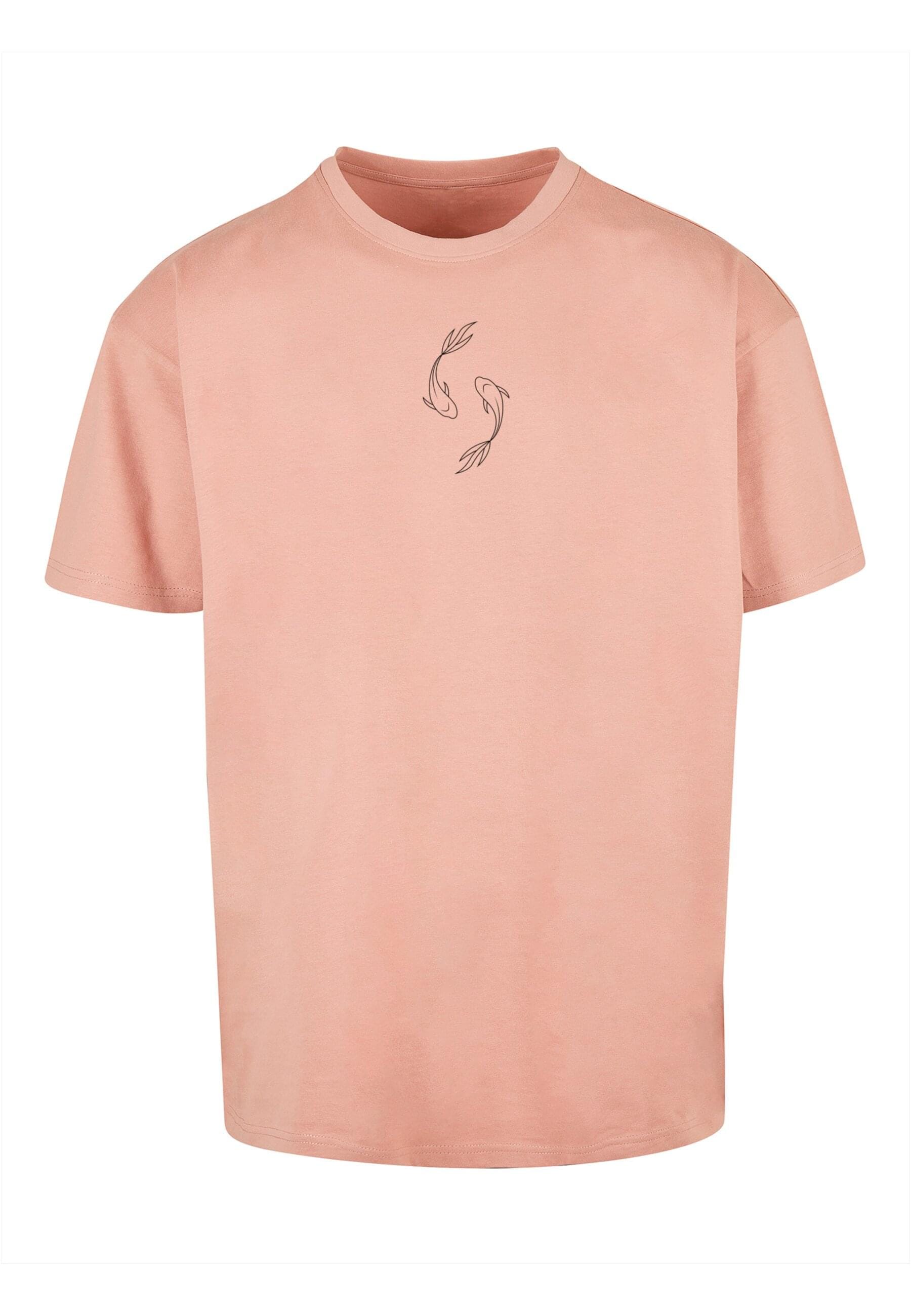 Merchcode T-Shirt "Merchcode Herren Spring - Yin & Jang Fish Heavy Oversize günstig online kaufen