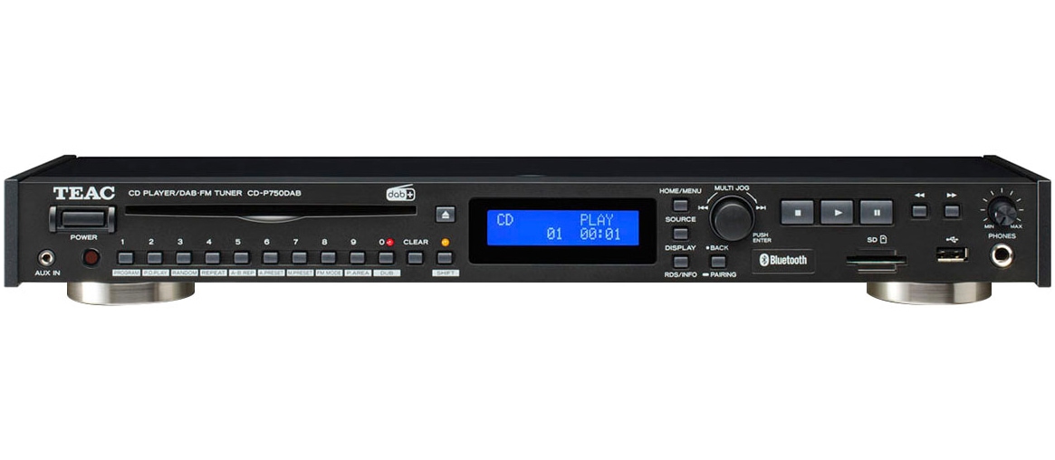 CD-Player »CD-P750DAB«, Bluetooth, Digitaluhr