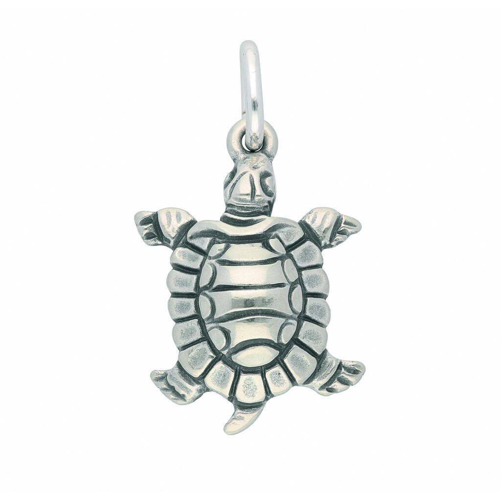 Adelia´s Kette mit Anhänger »925 Silber Anhänger Schildkröte« Schmuckset  Set mit Halskette