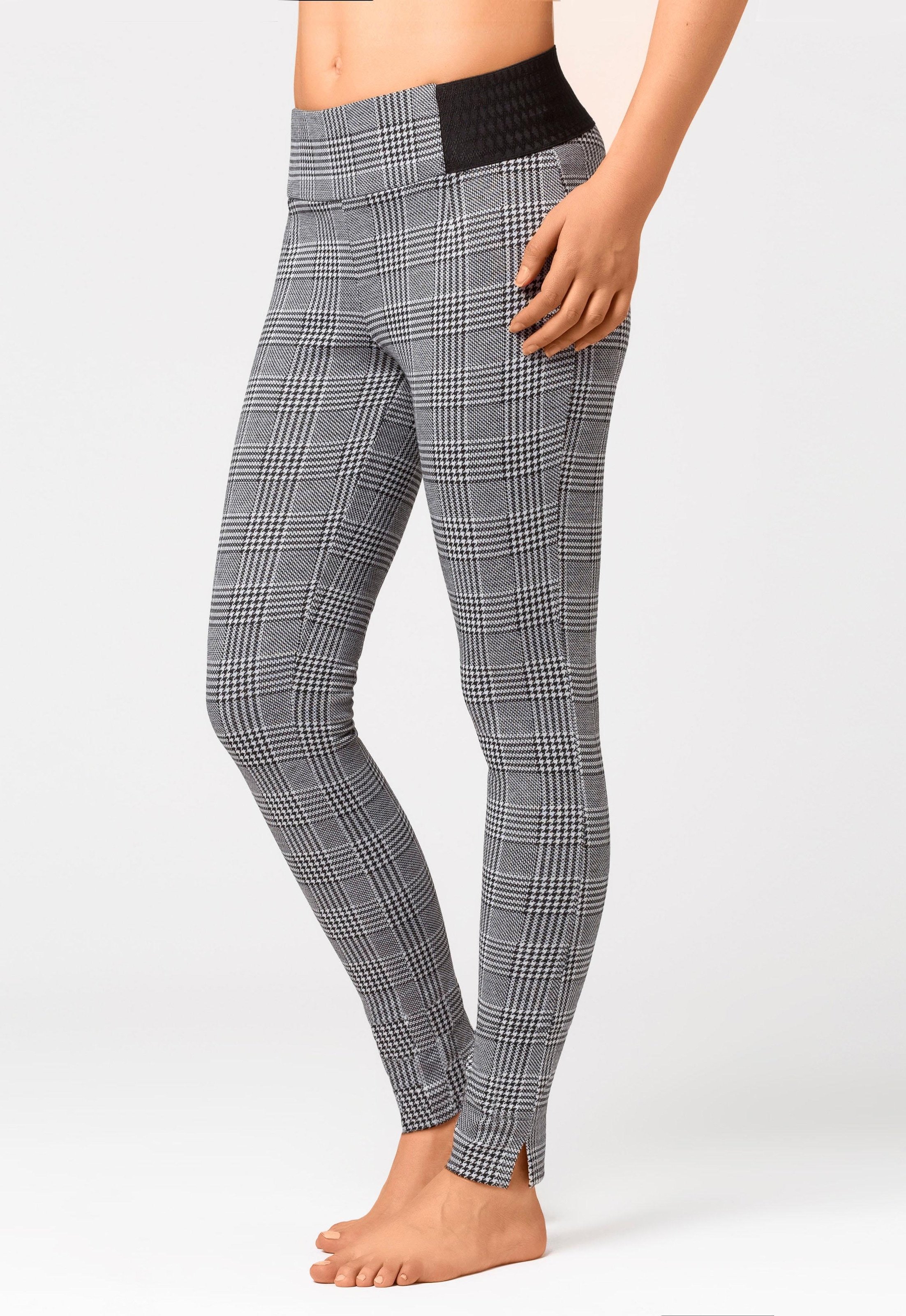 Buffalo Leggings, im Glencheck-Design, elastisch, modisch