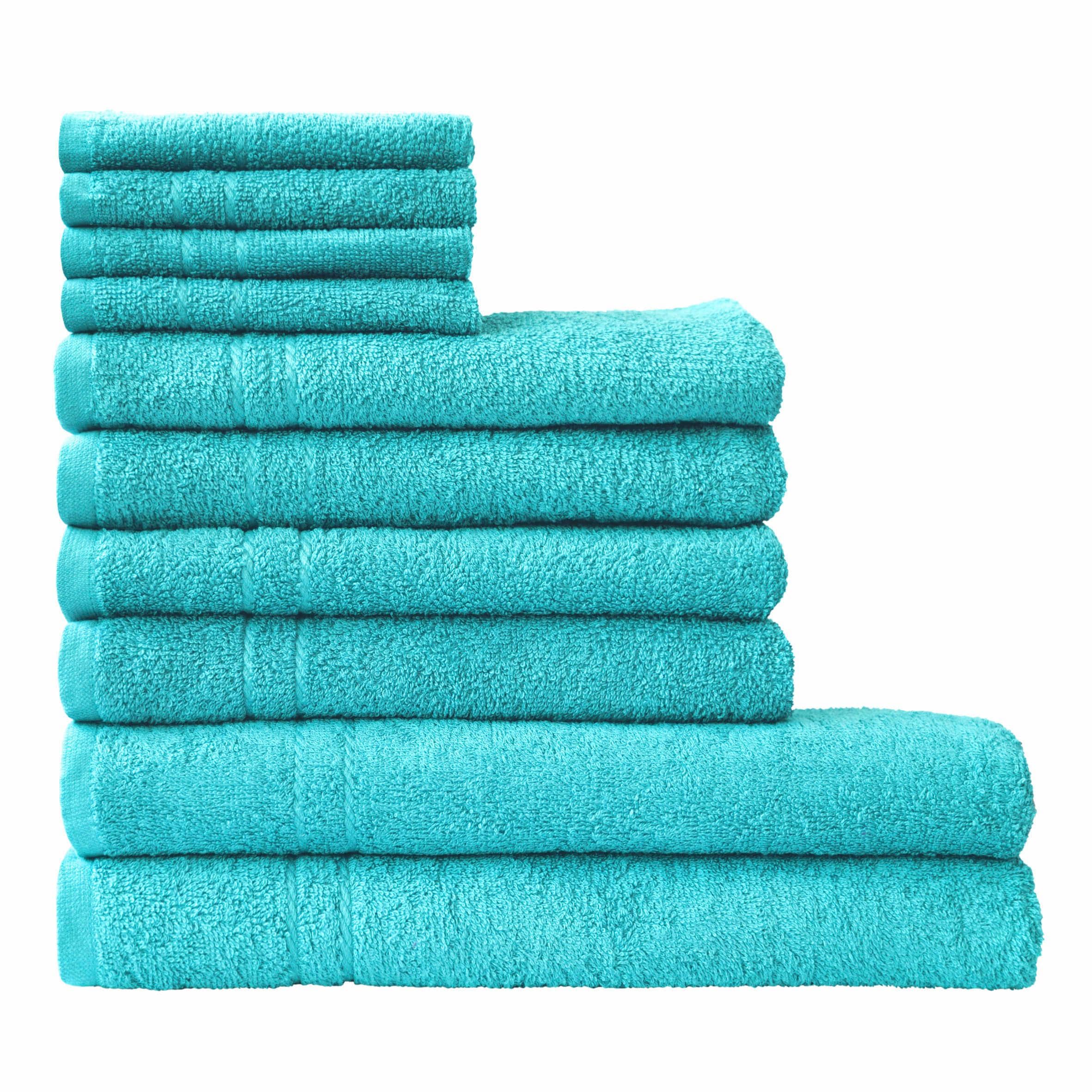 Dyckhoff Handtuch Set "Kristall" Set 10 Stk. Walkfrottee günstig online kaufen