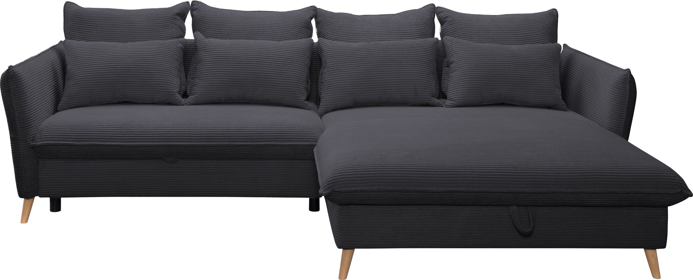 exxpo - sofa fashion Ecksofa "WALPY, elegant & modern, bequem, schmale Arml günstig online kaufen