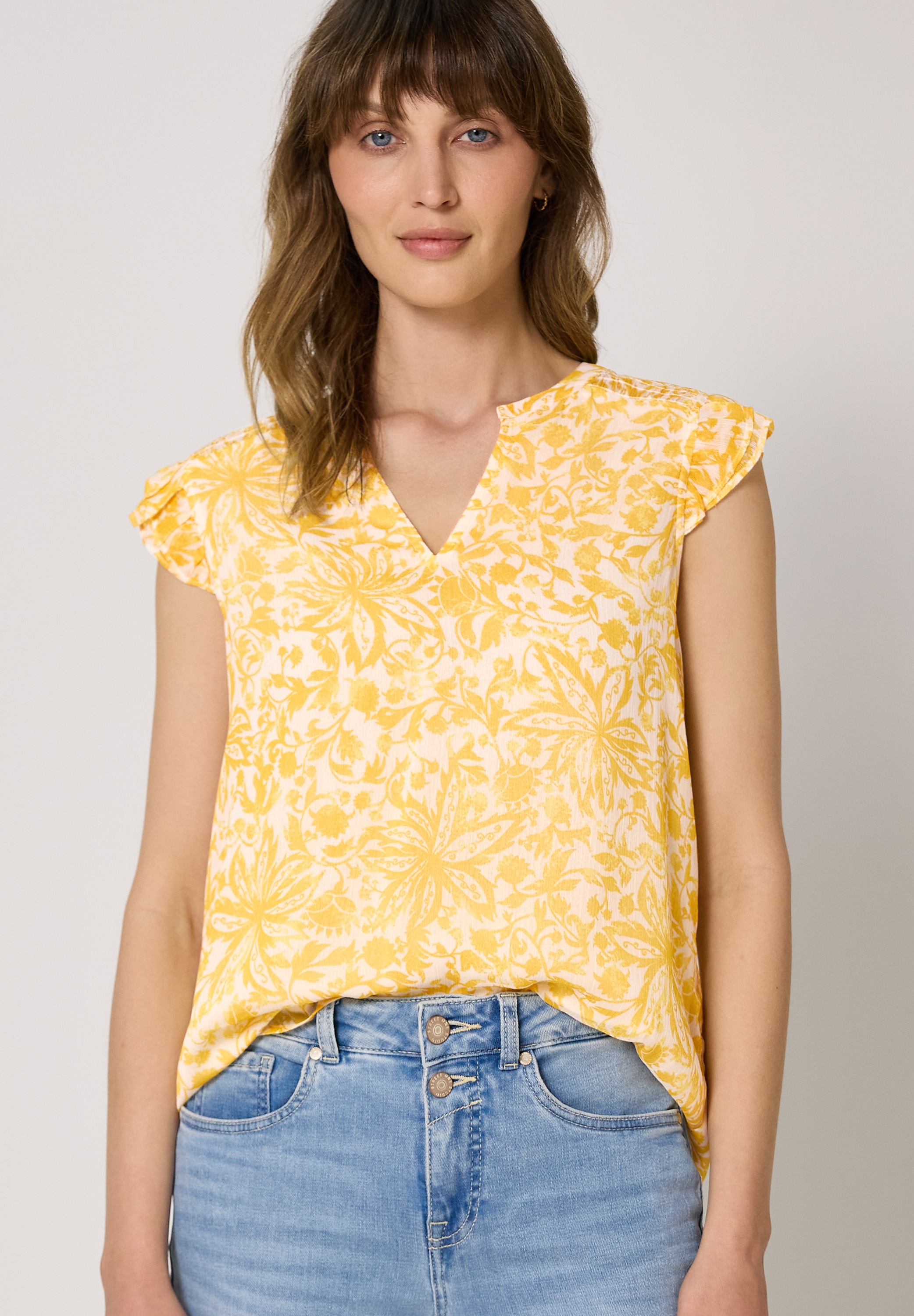 STREET ONE STUDIO Blusentop mit Blumenmuster