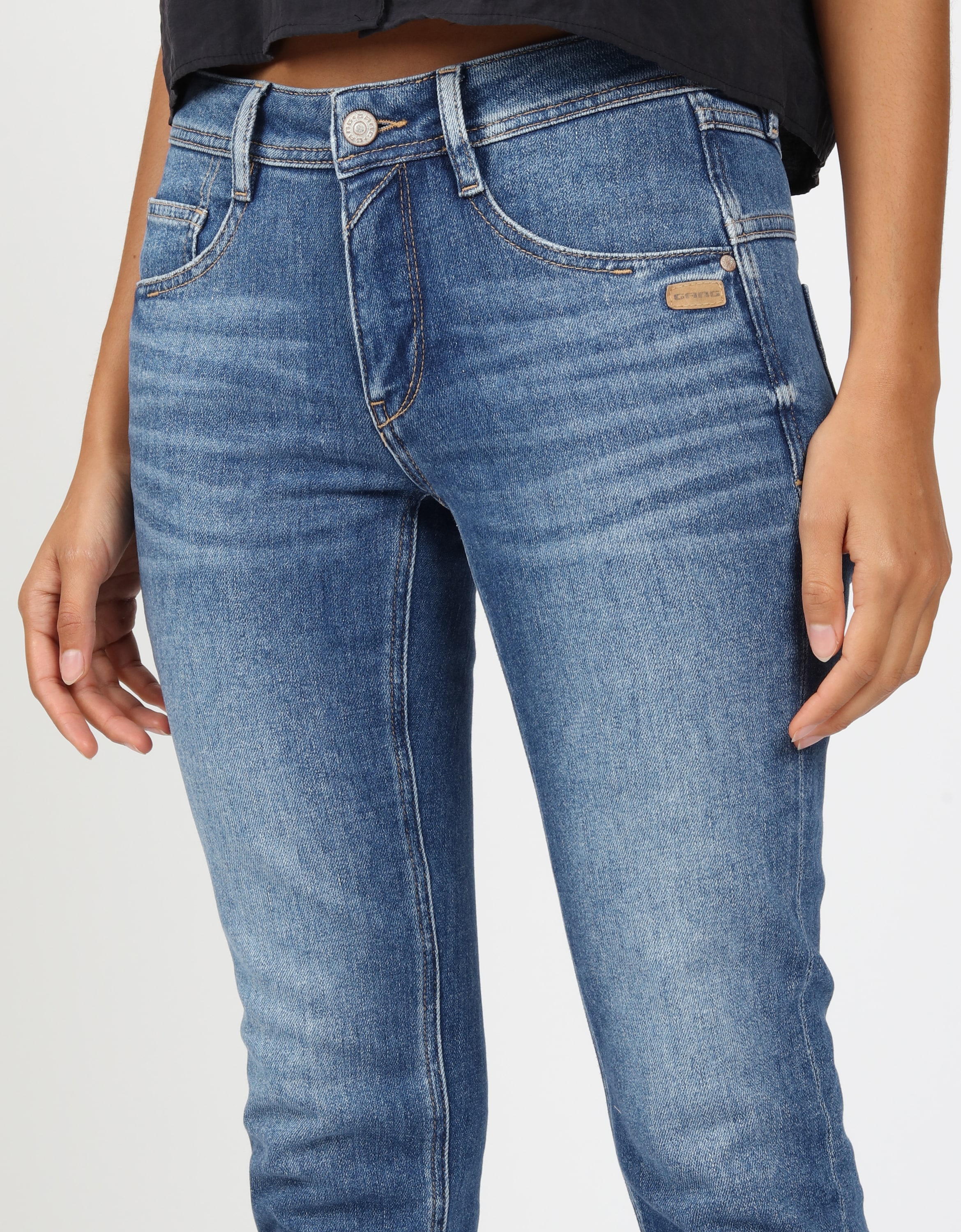 GANG Relax-fit-Jeans »GANG Jeans Relaxed Fit 94AMELIE CROPPED«