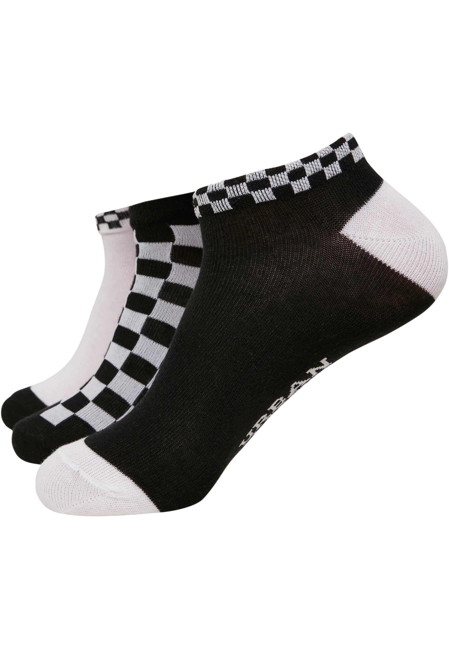 Strümpfe »Urban Classics Unisex Sneaker Socks Checks 3-Pack«, (1 Paar)