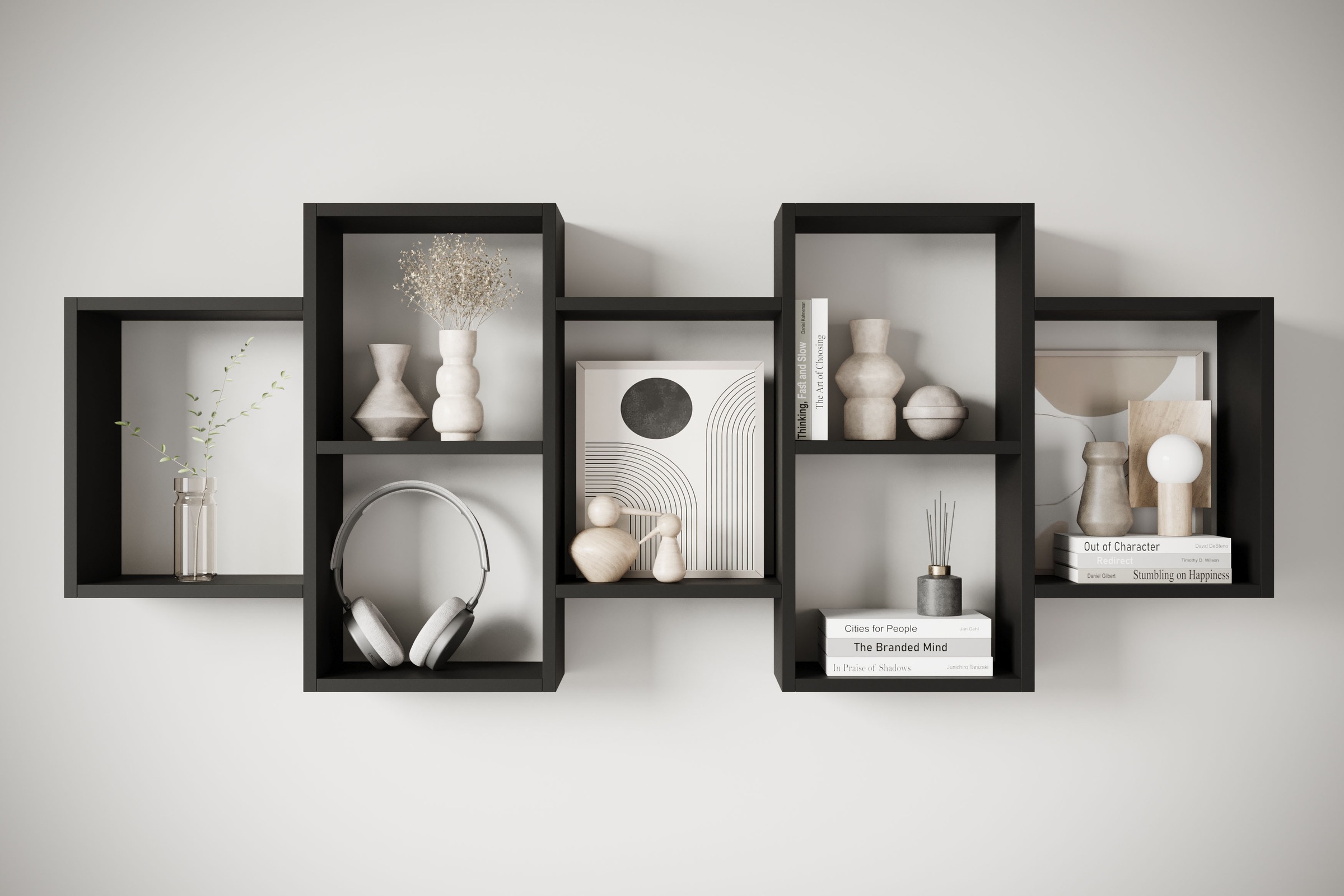 Home affaire Wandboard "Wandregal Trio" 1 Stk. tlg. Stell- oder Hängeregal, günstig online kaufen