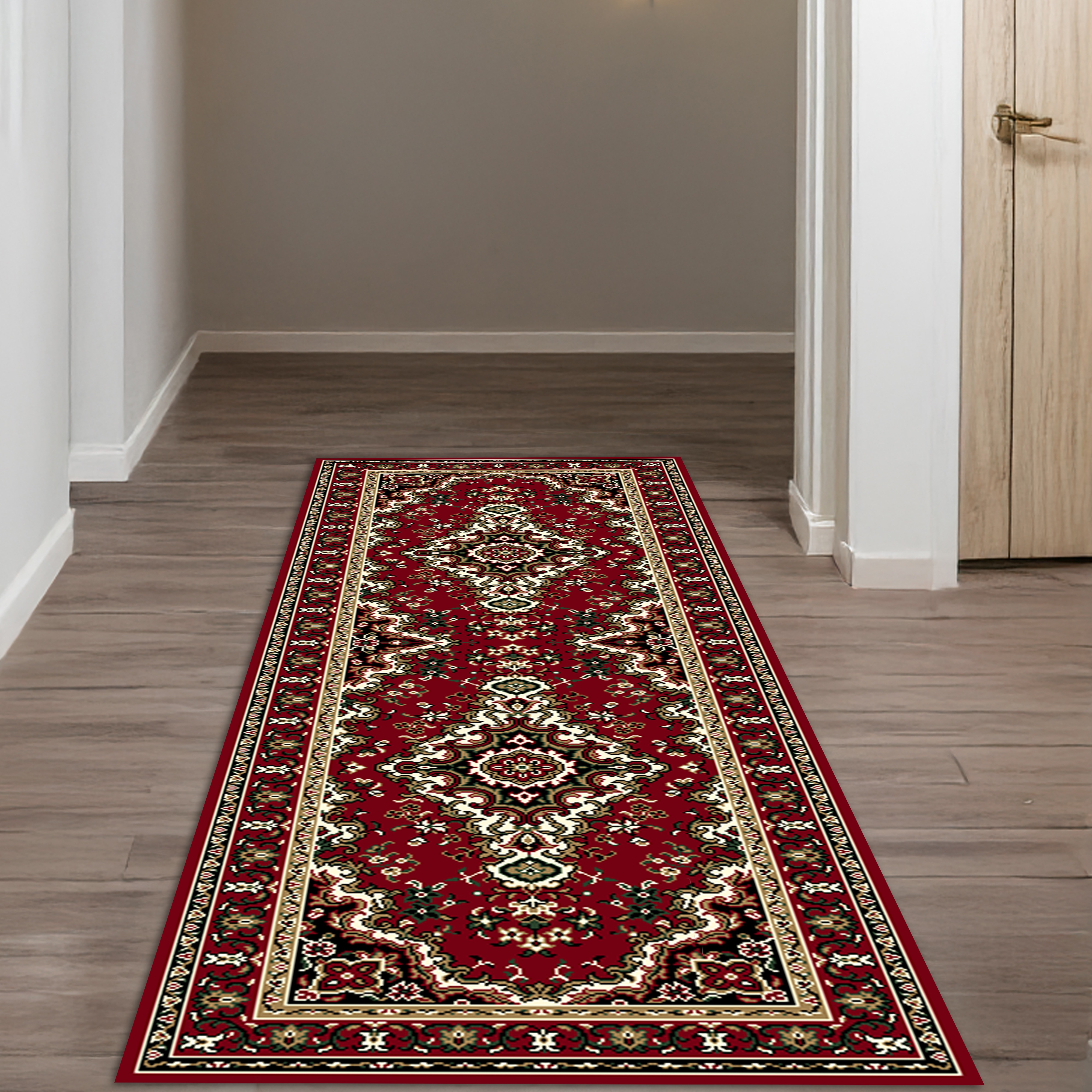 OTTO home Teppich "Oriental, Made in Belgium" rechteckig 7 mm Höhe Orient-Optik, mit Bordüre, Teppich, Kurzflor, Weich, Kundenliebling